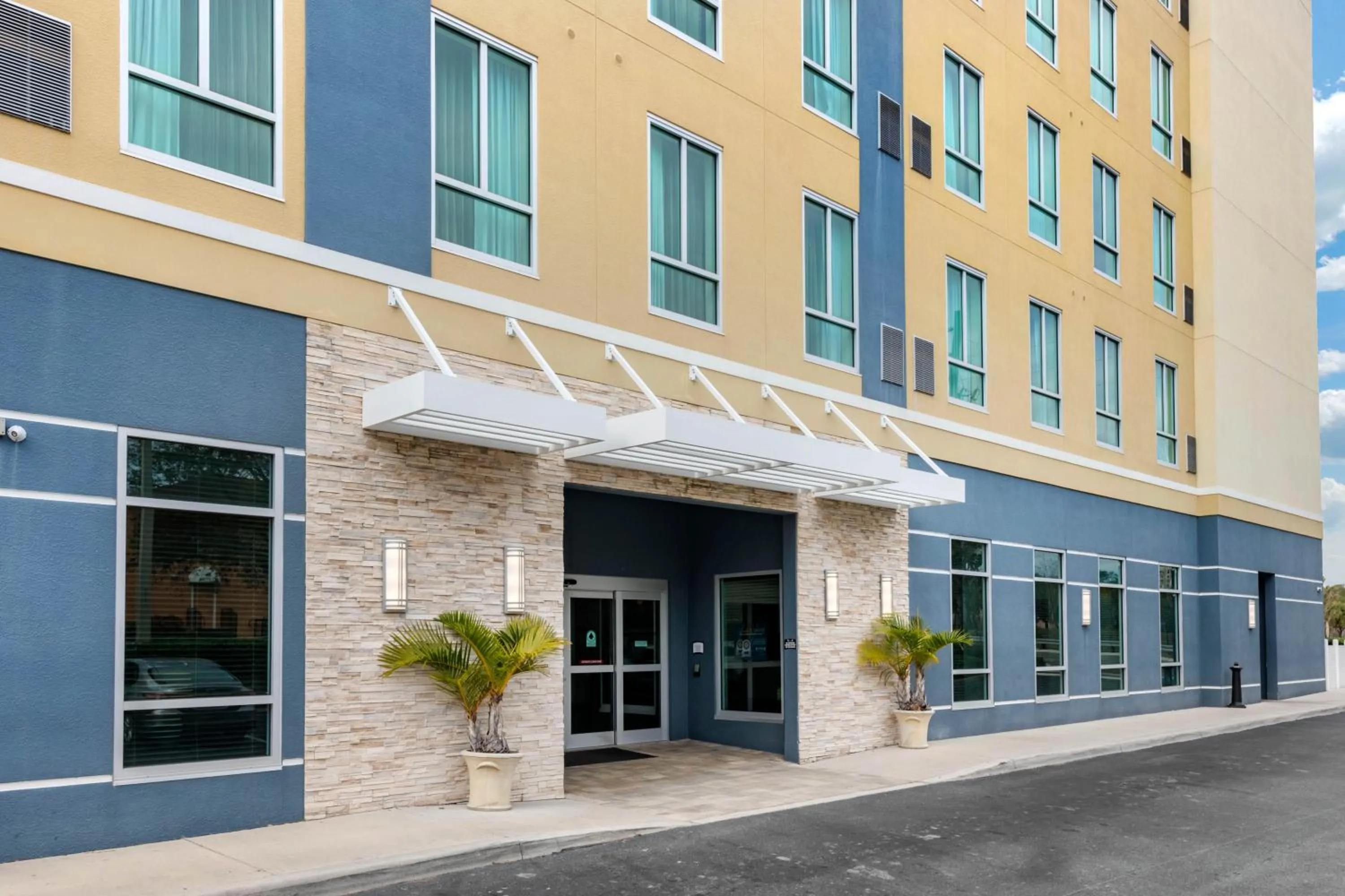 Property building in Staybridge Suites St. Petersburg FL by IHG