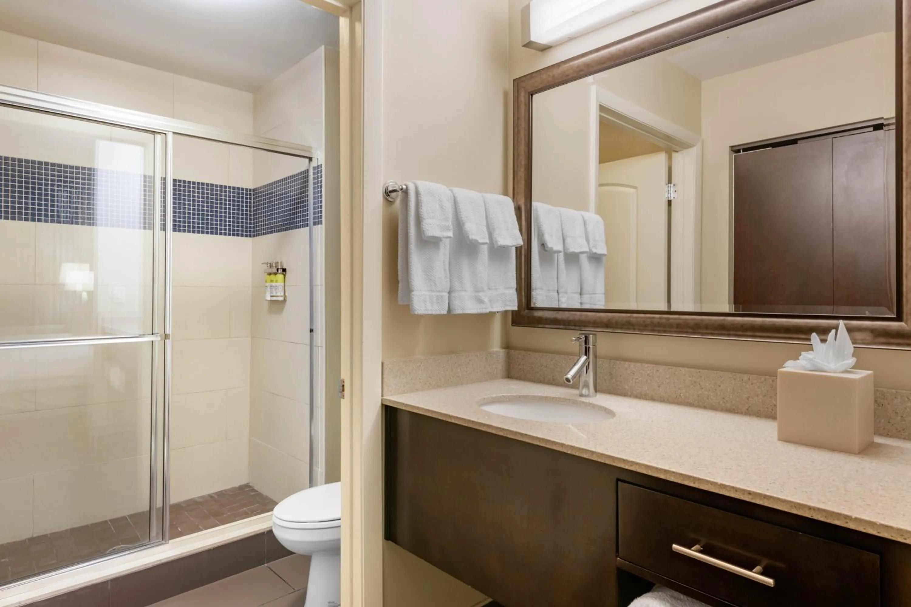 Bathroom in Staybridge Suites St. Petersburg FL by IHG
