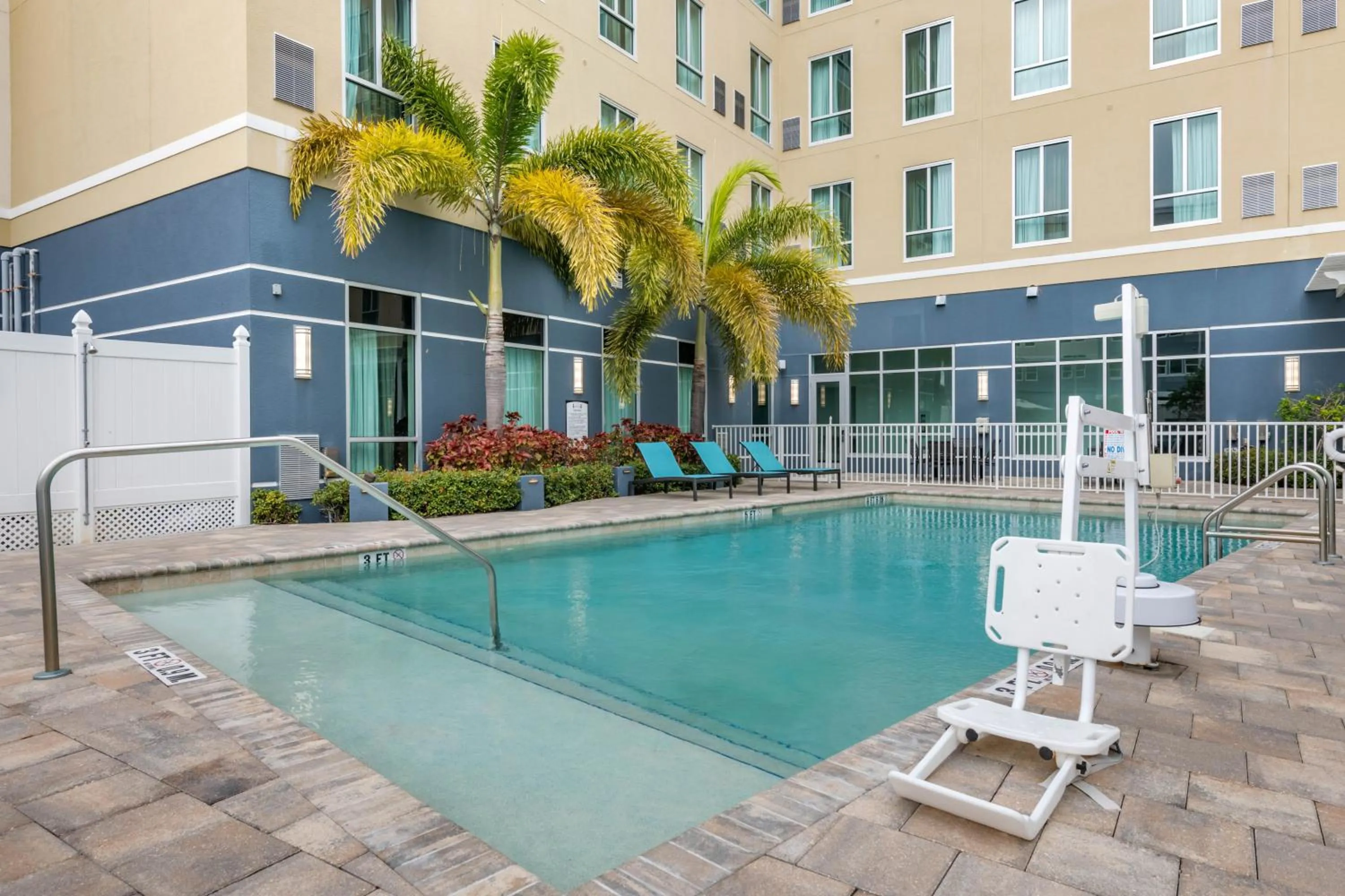Swimming pool in Staybridge Suites St. Petersburg FL by IHG