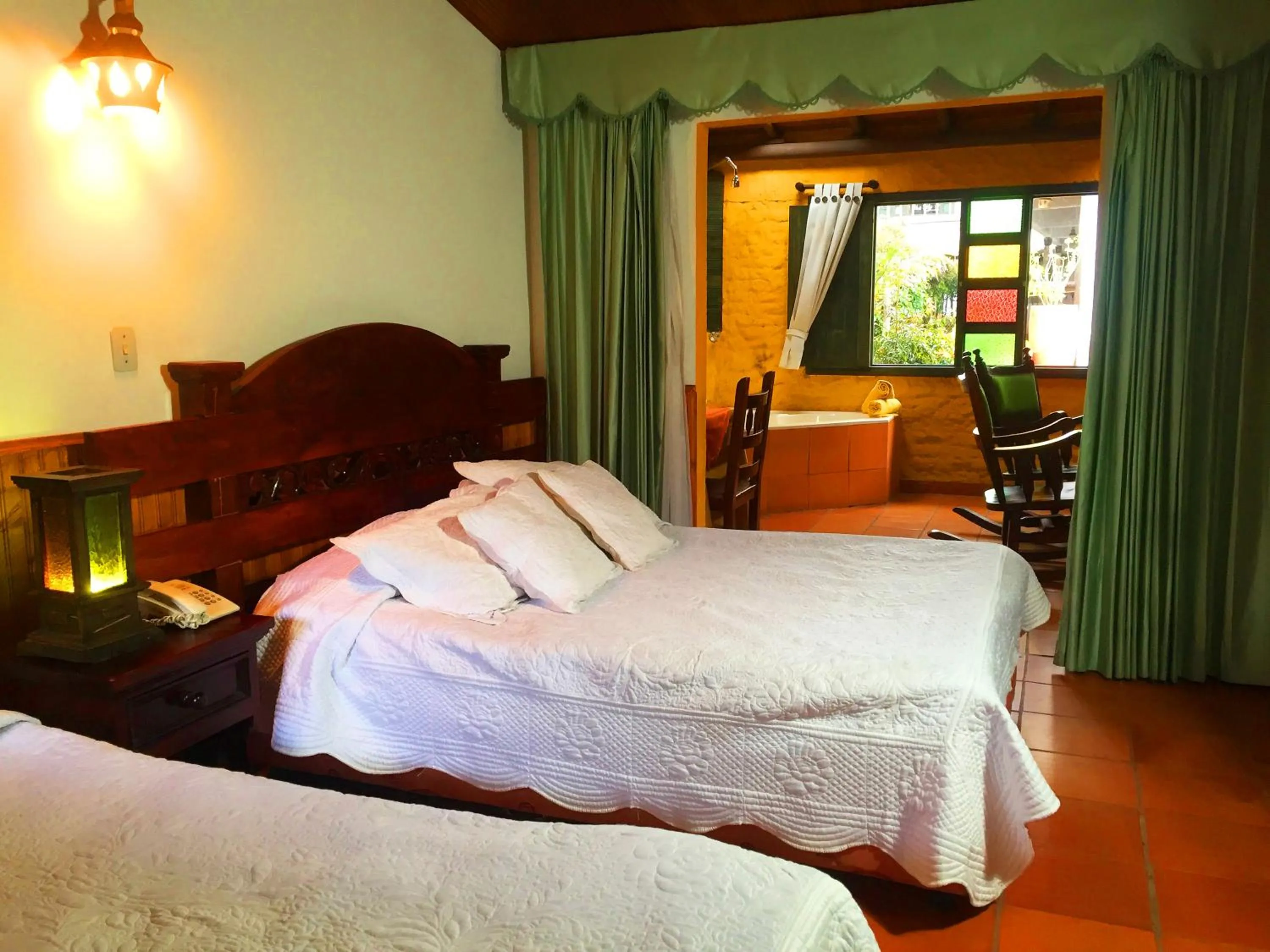 Bed in Hotel Casablanca Natural Spa