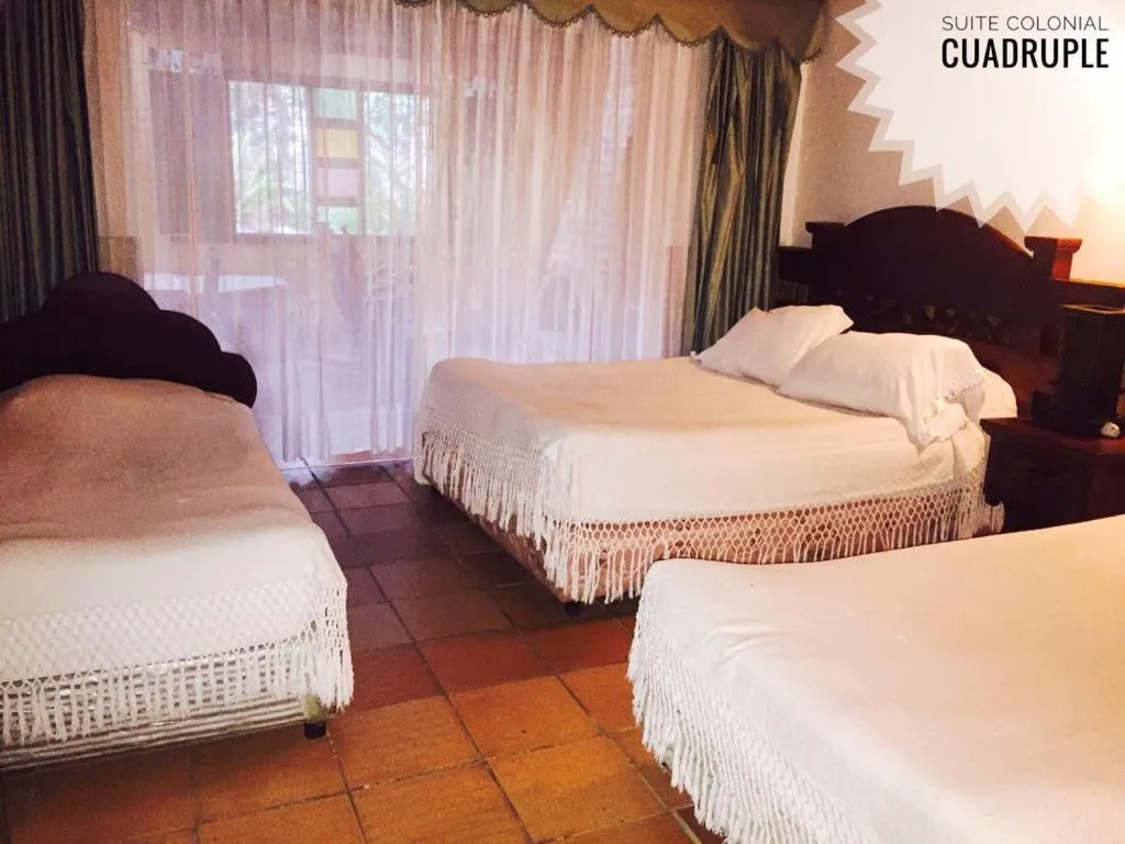 Bed in Hotel Casablanca Natural Spa