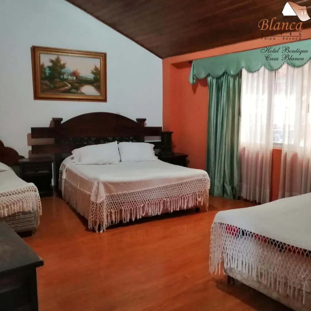 Bed in Hotel Casablanca Natural Spa