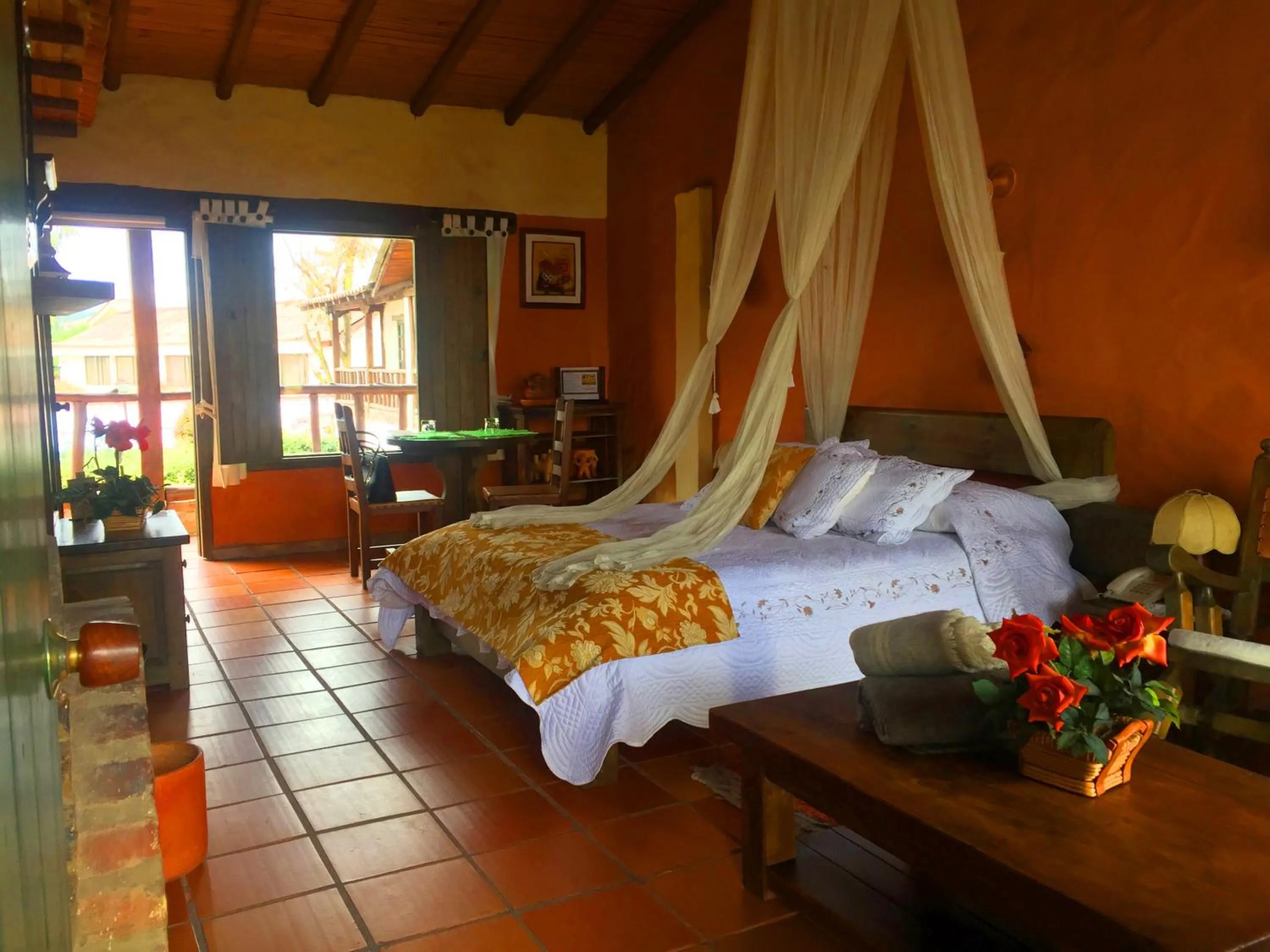 Bed in Hotel Casablanca Natural Spa