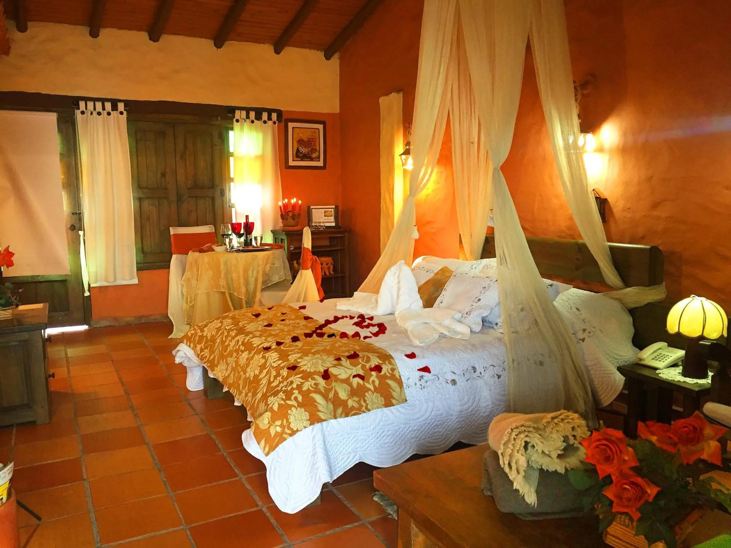 Bed in Hotel Casablanca Natural Spa