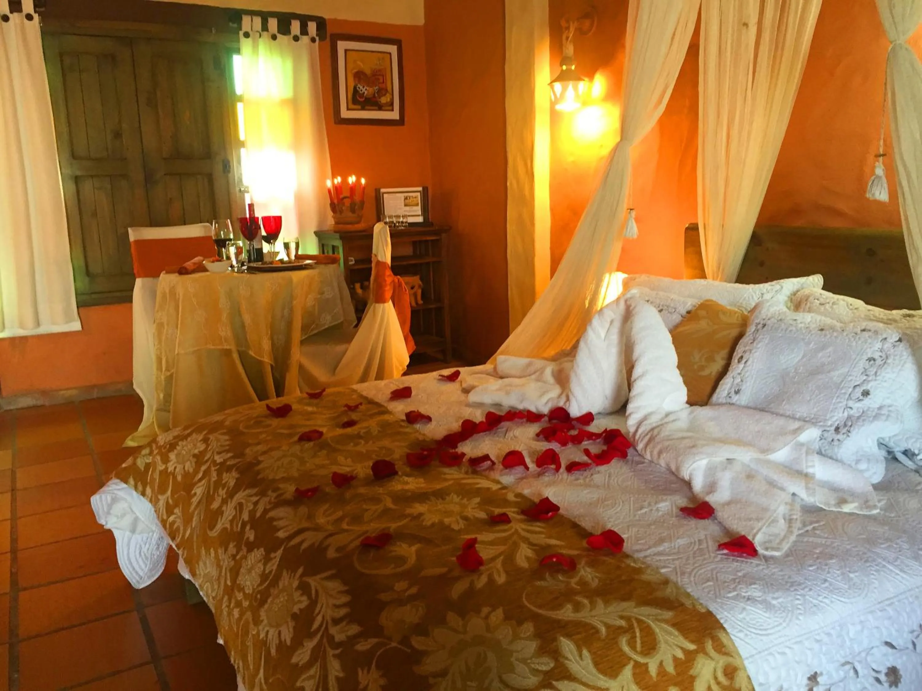 Bed in Hotel Casablanca Natural Spa