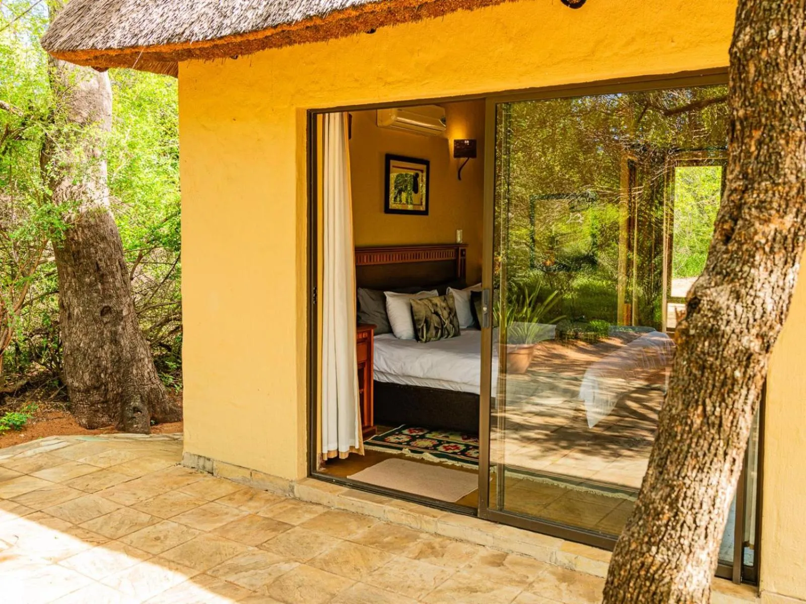 Patio in Impala Cottage