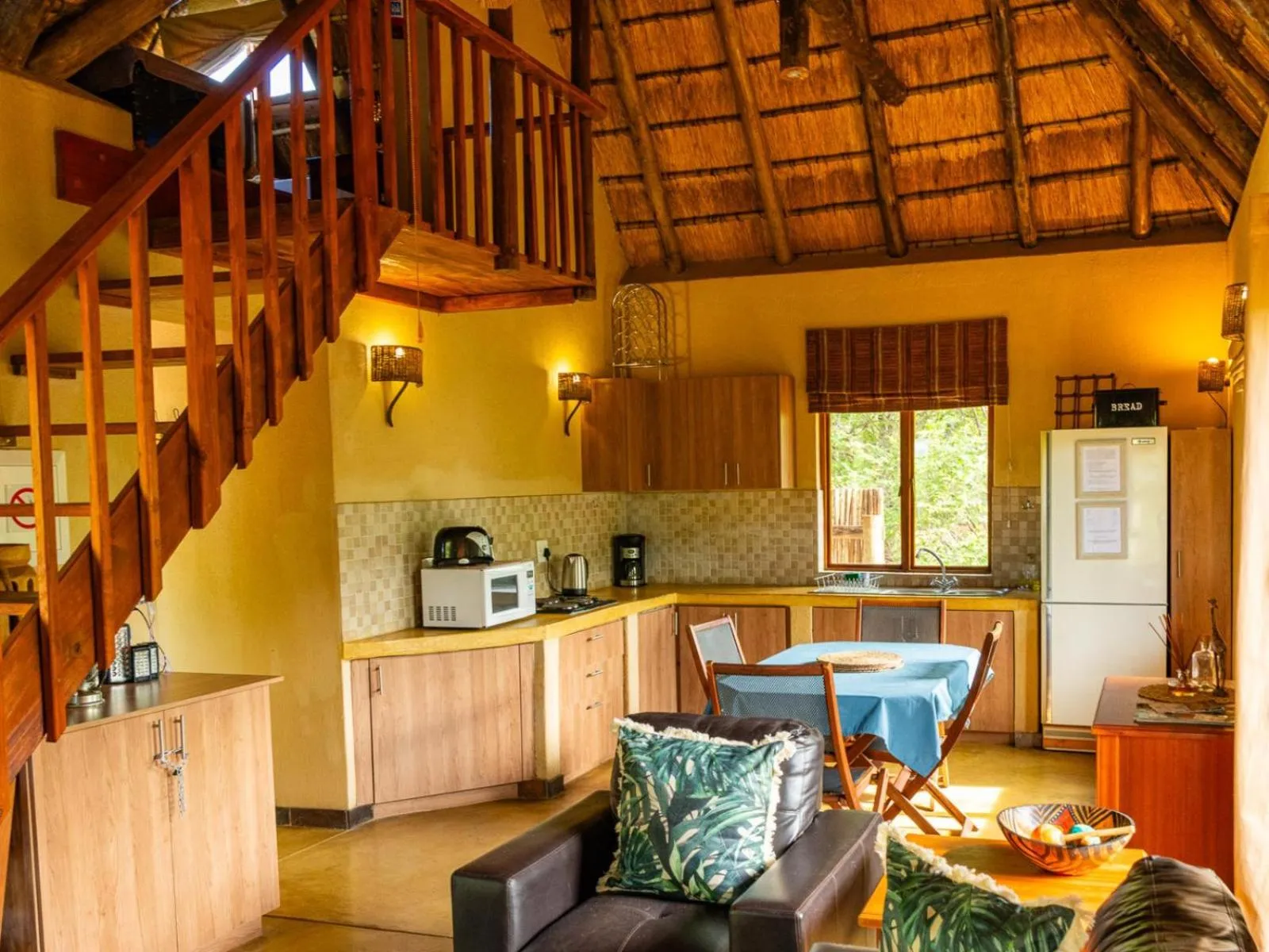 Dining area in Impala Cottage