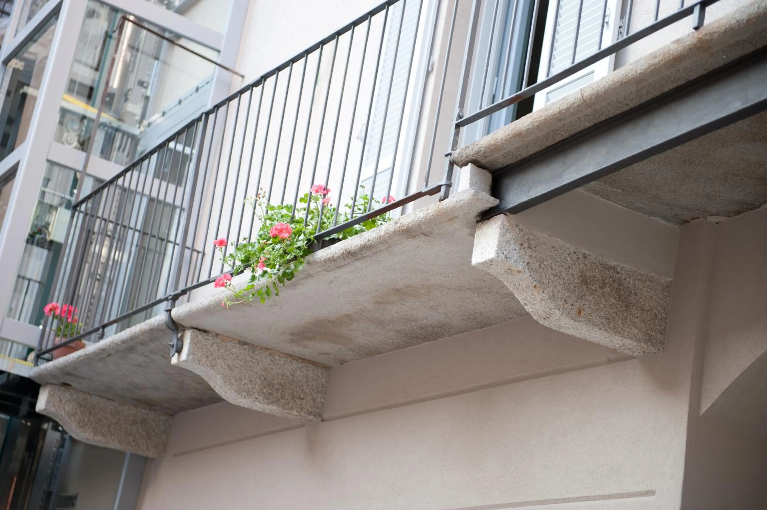 Decorative detail in Locanda San Bernardo