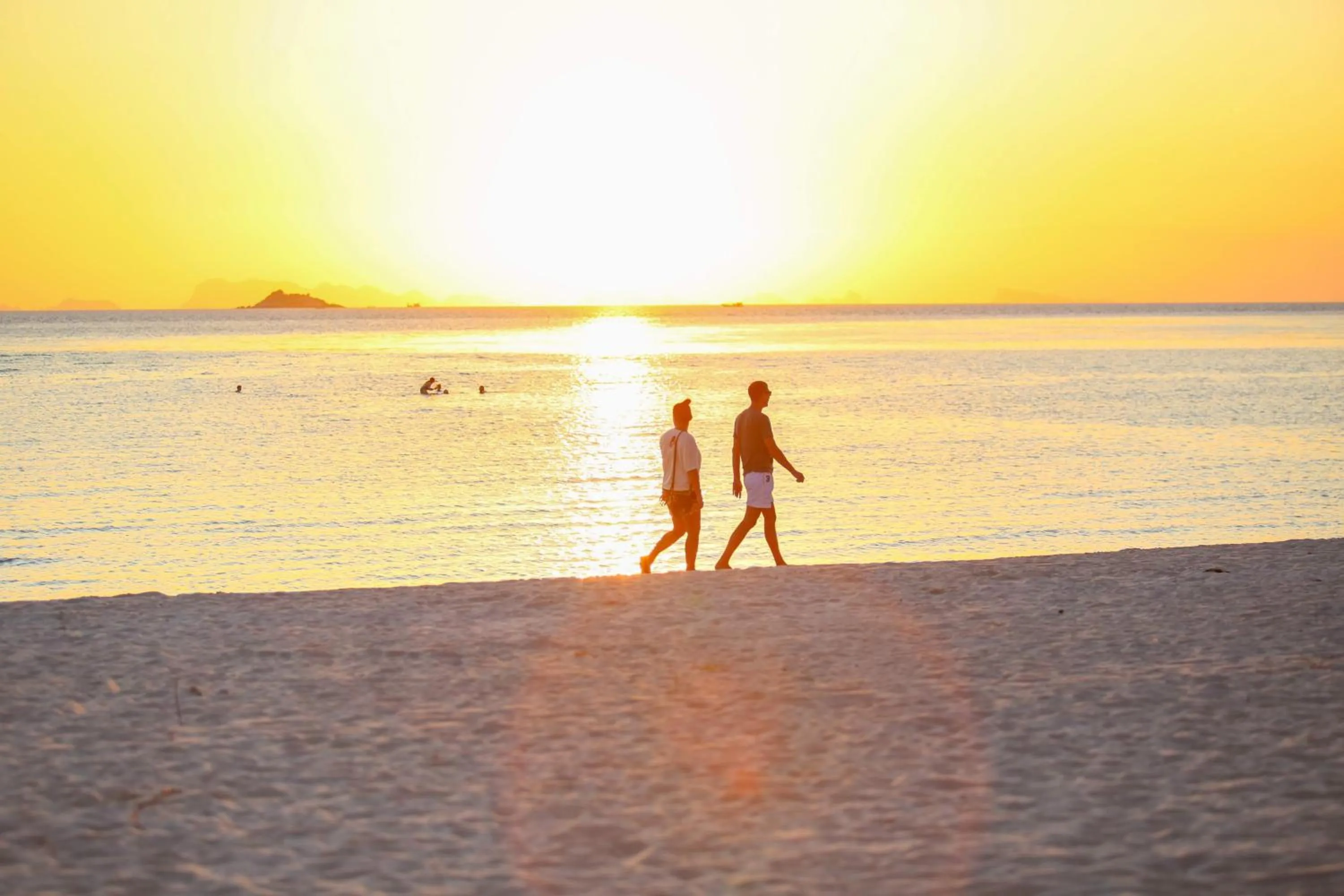 People in Laemson Resort