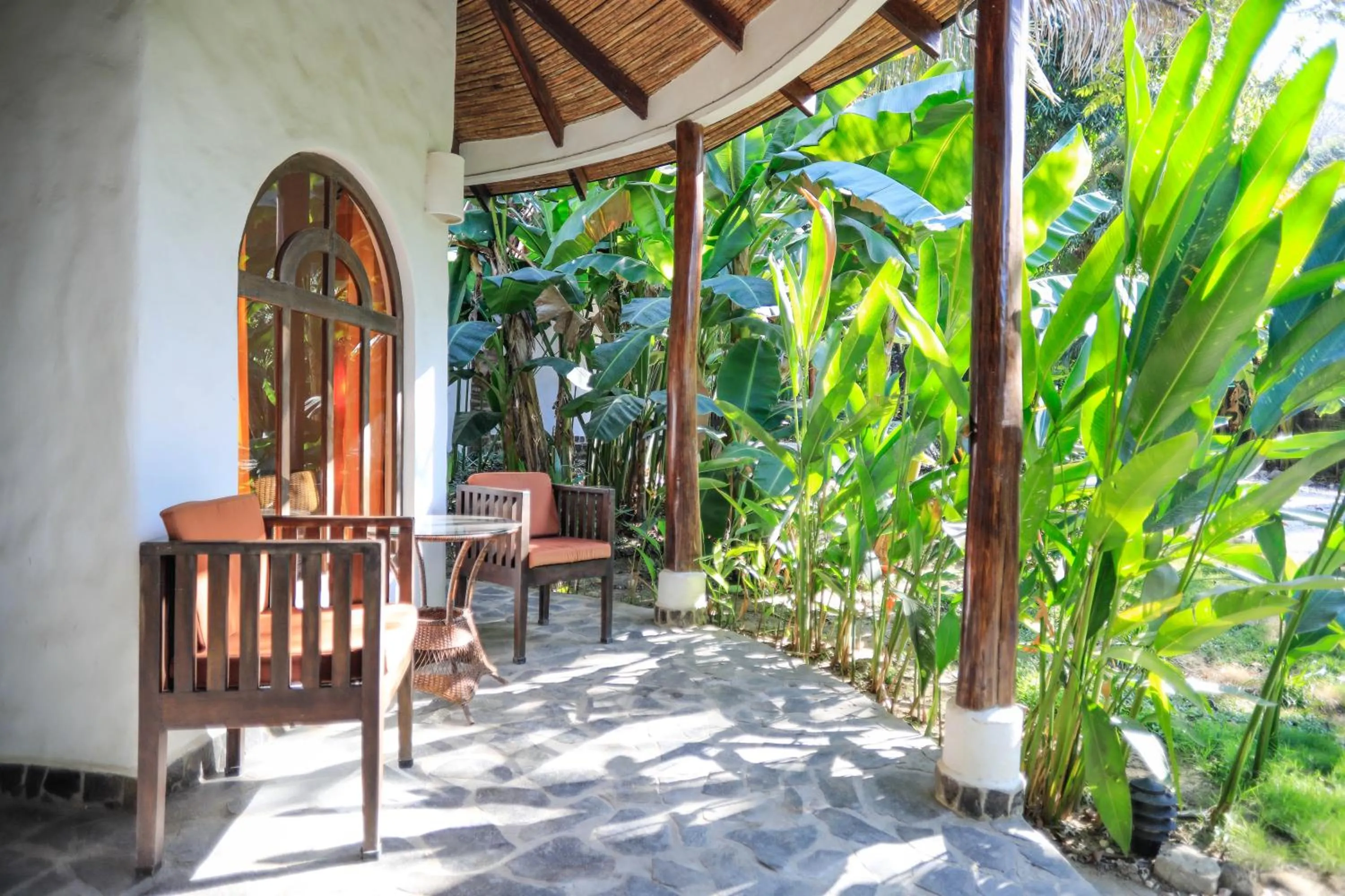 Patio in Manala Hotel