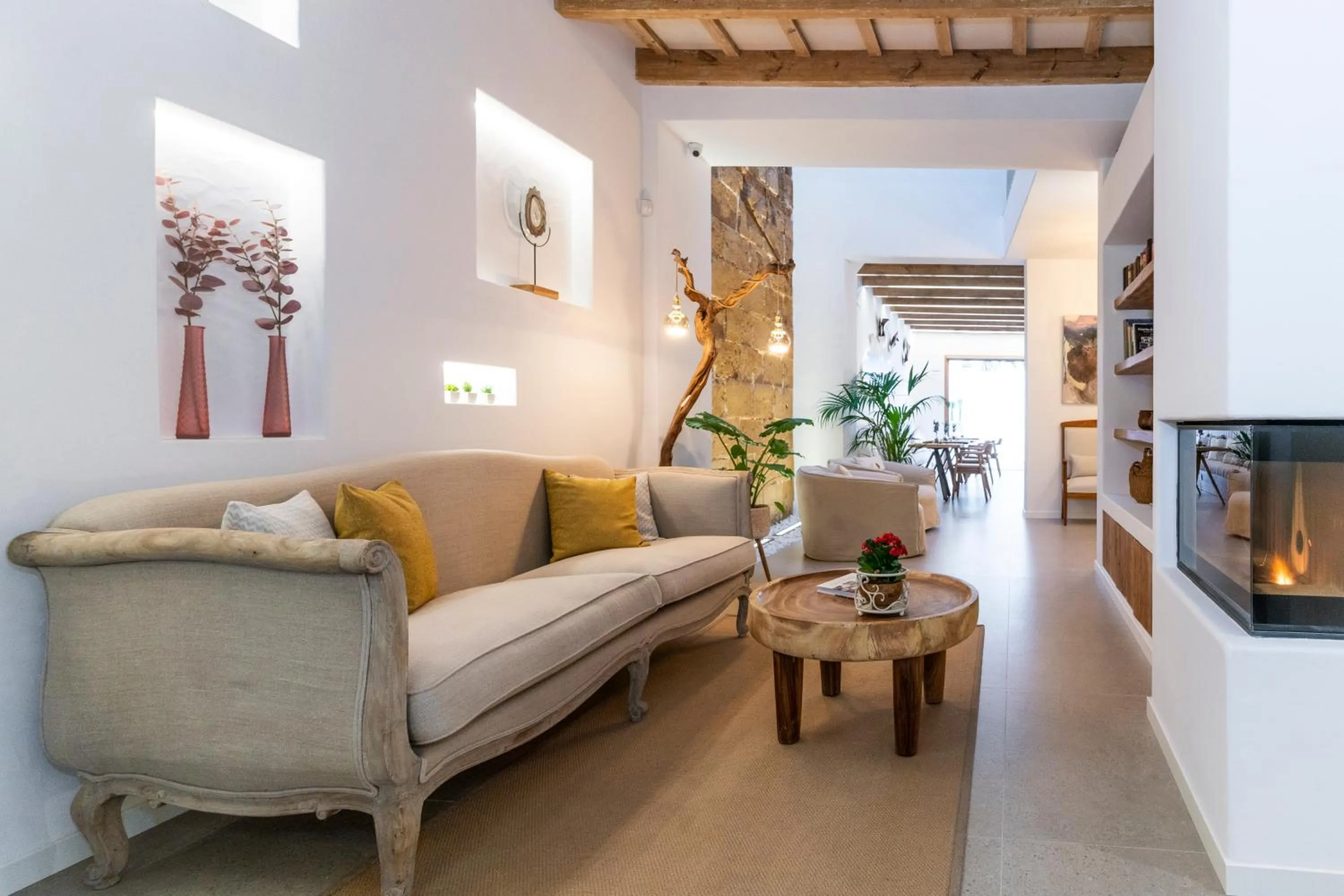 Seating area in Hotel S'Antiga Adults Only