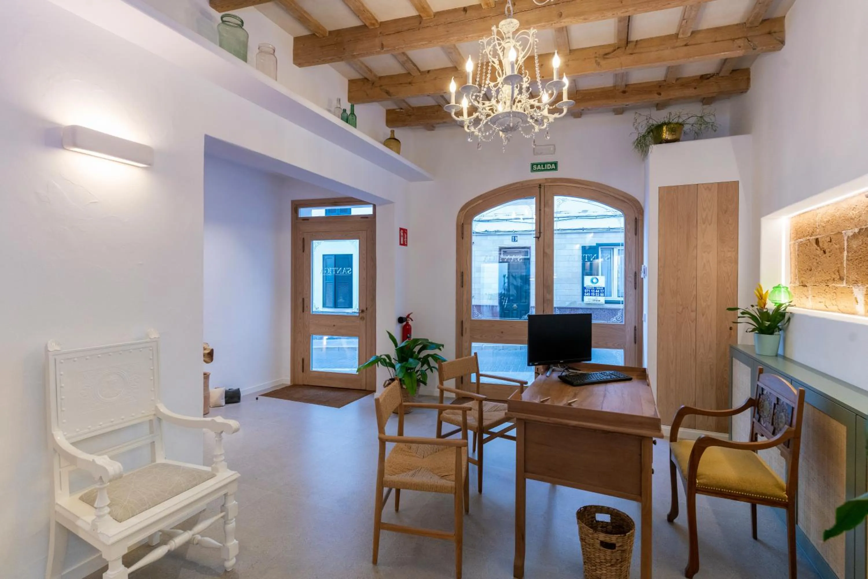 Lobby or reception in Hotel S'Antiga Adults Only