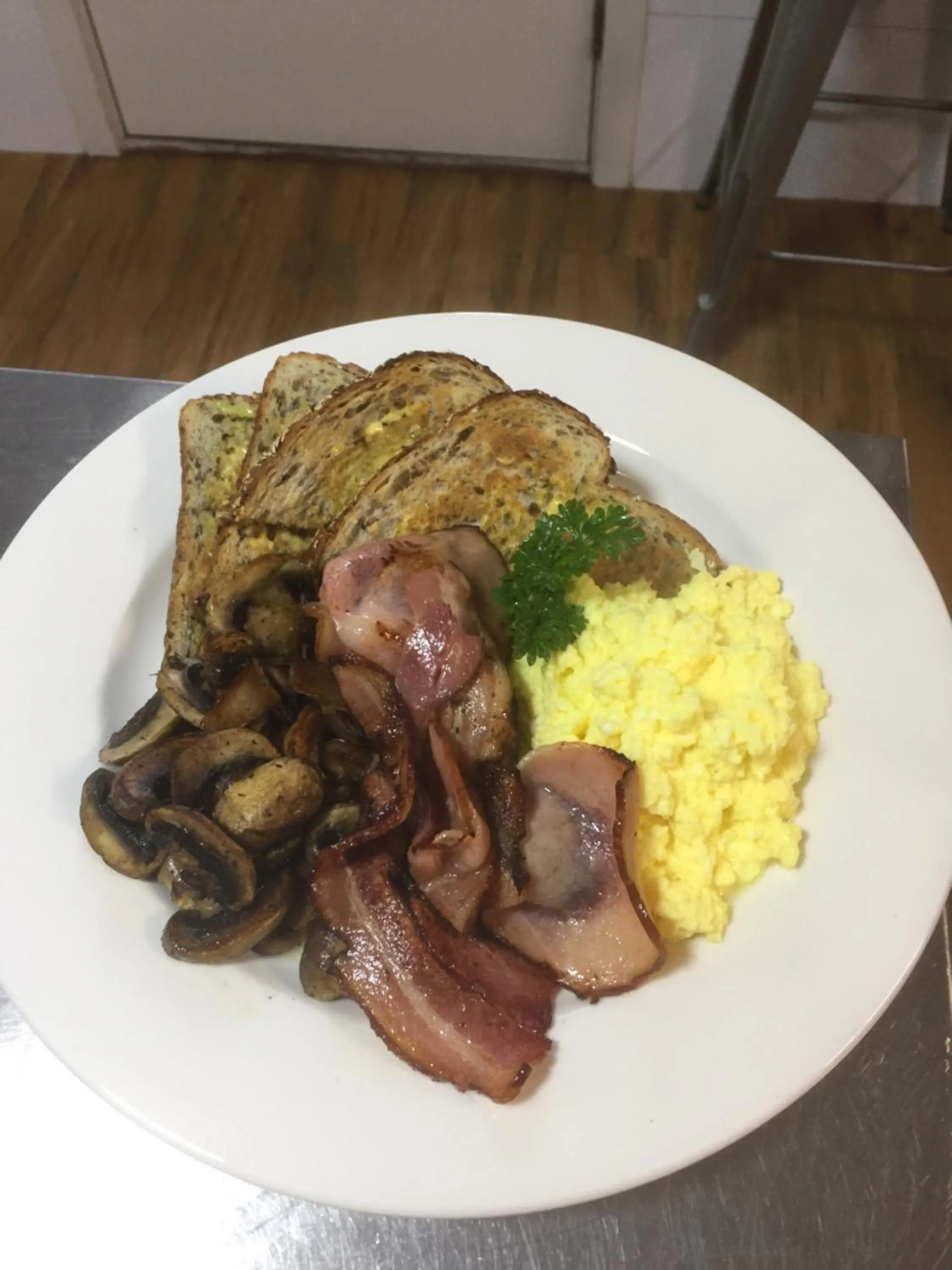 Food close-up in Tea House Motor Inn