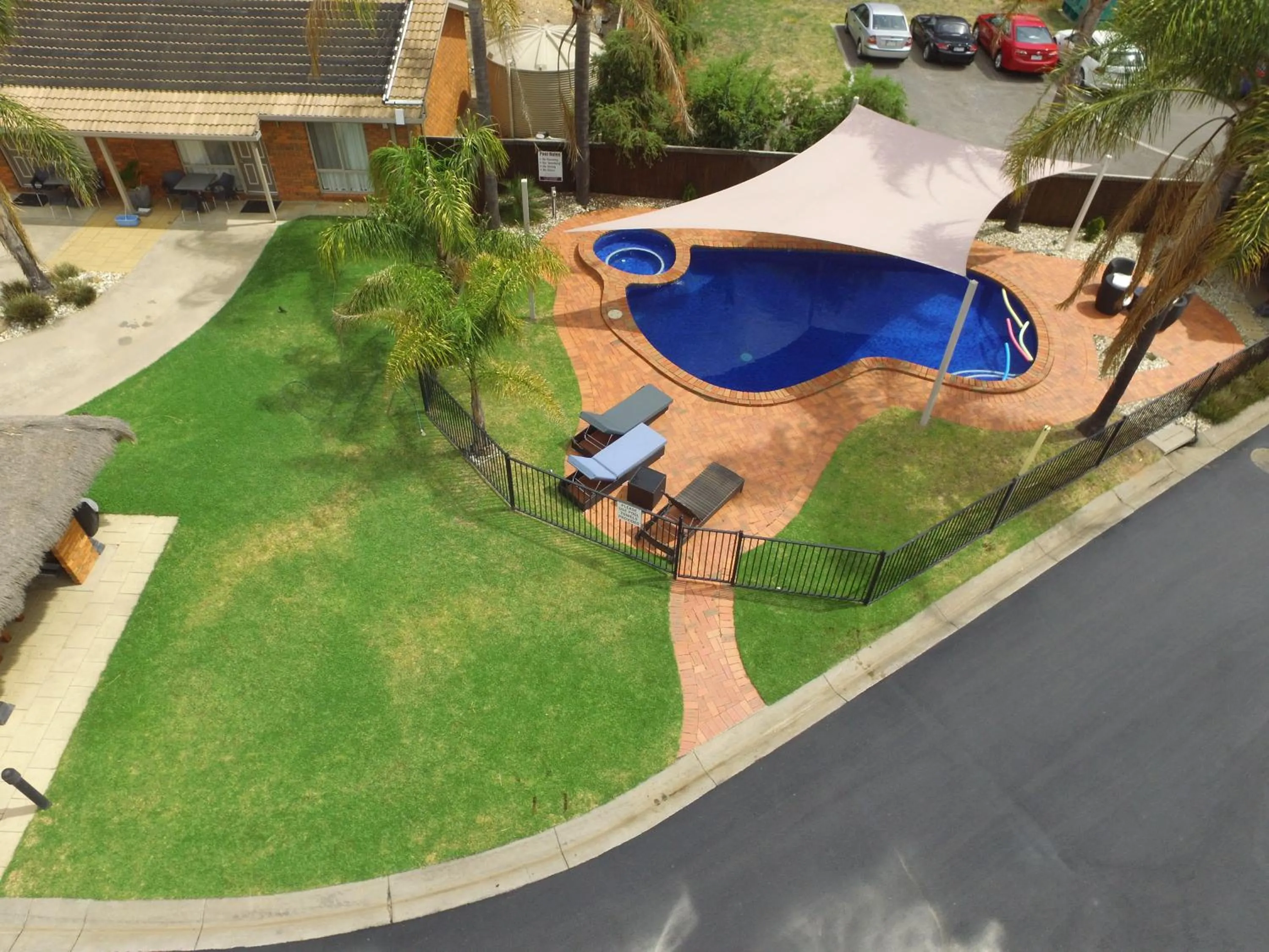 Bird's eye view in Tea House Motor Inn