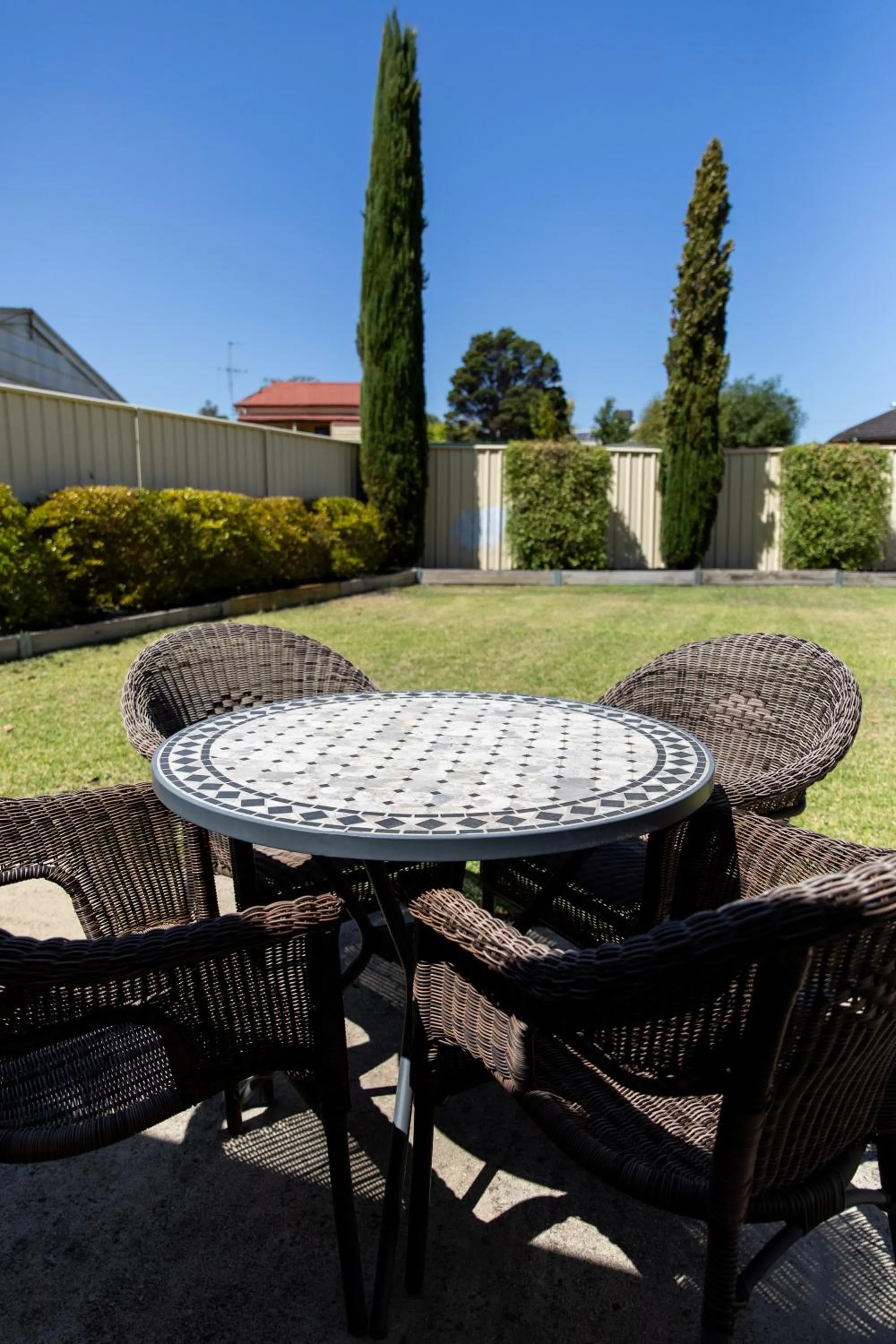 Garden in Tea House Motor Inn