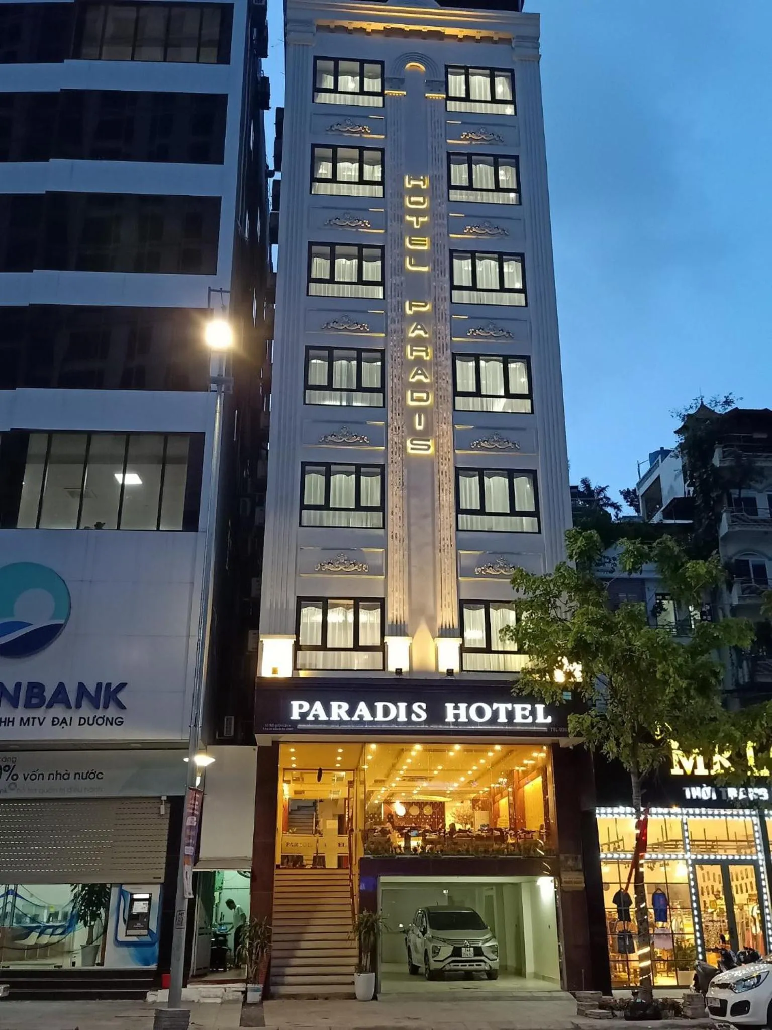 Property building in Paradis Hotel