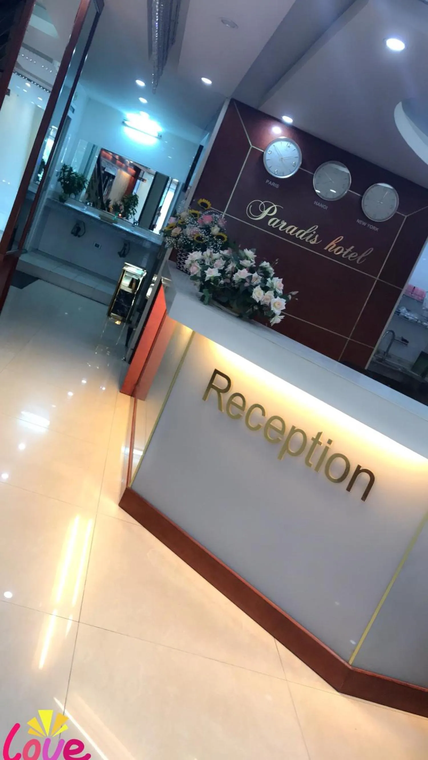 Lounge or bar in Paradis Hotel