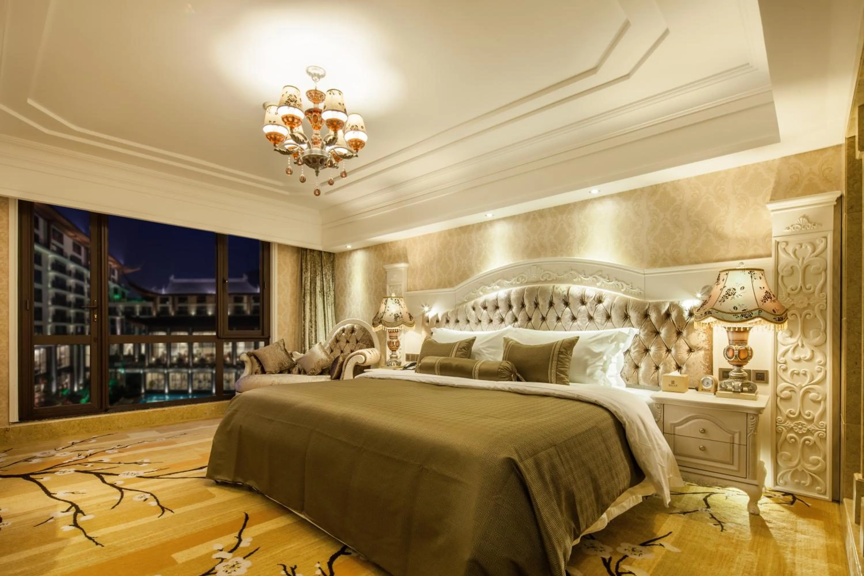 Bedroom, Bed in Grand Bravo Guilin