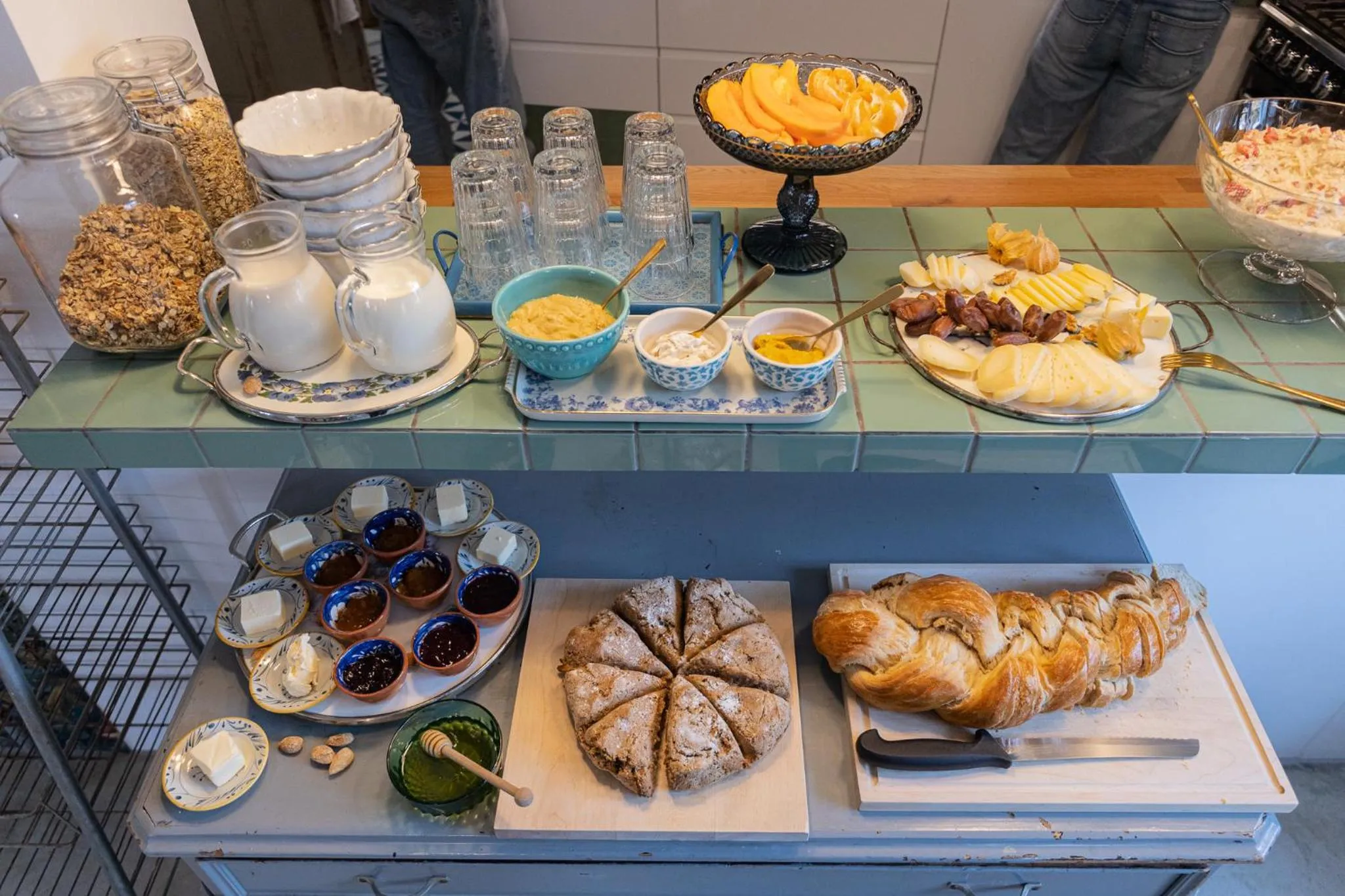 Buffet breakfast in Moinho Calmo