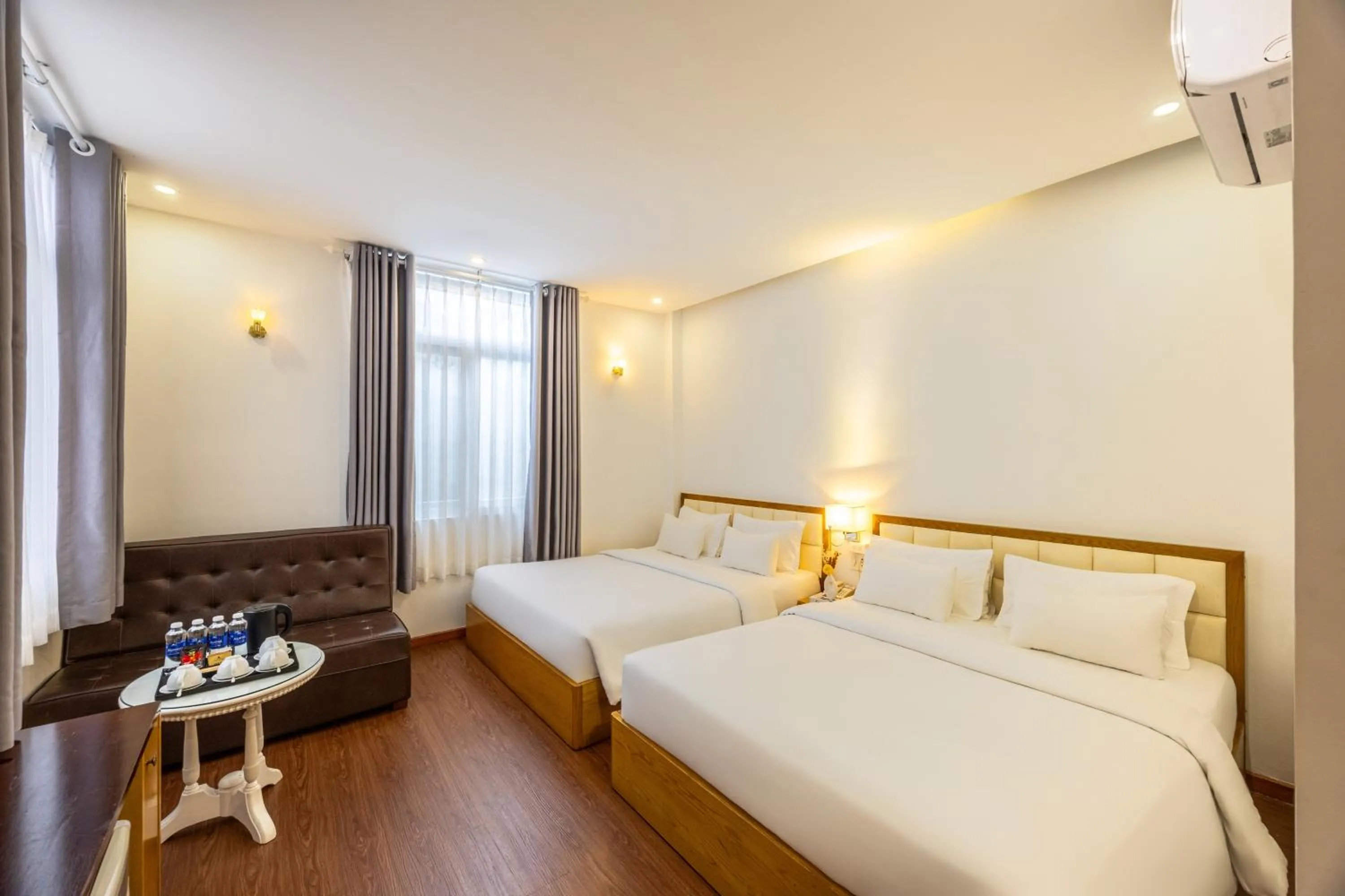 Bed in A25 Hotel - 75 Lê Thị Hồng Gấm