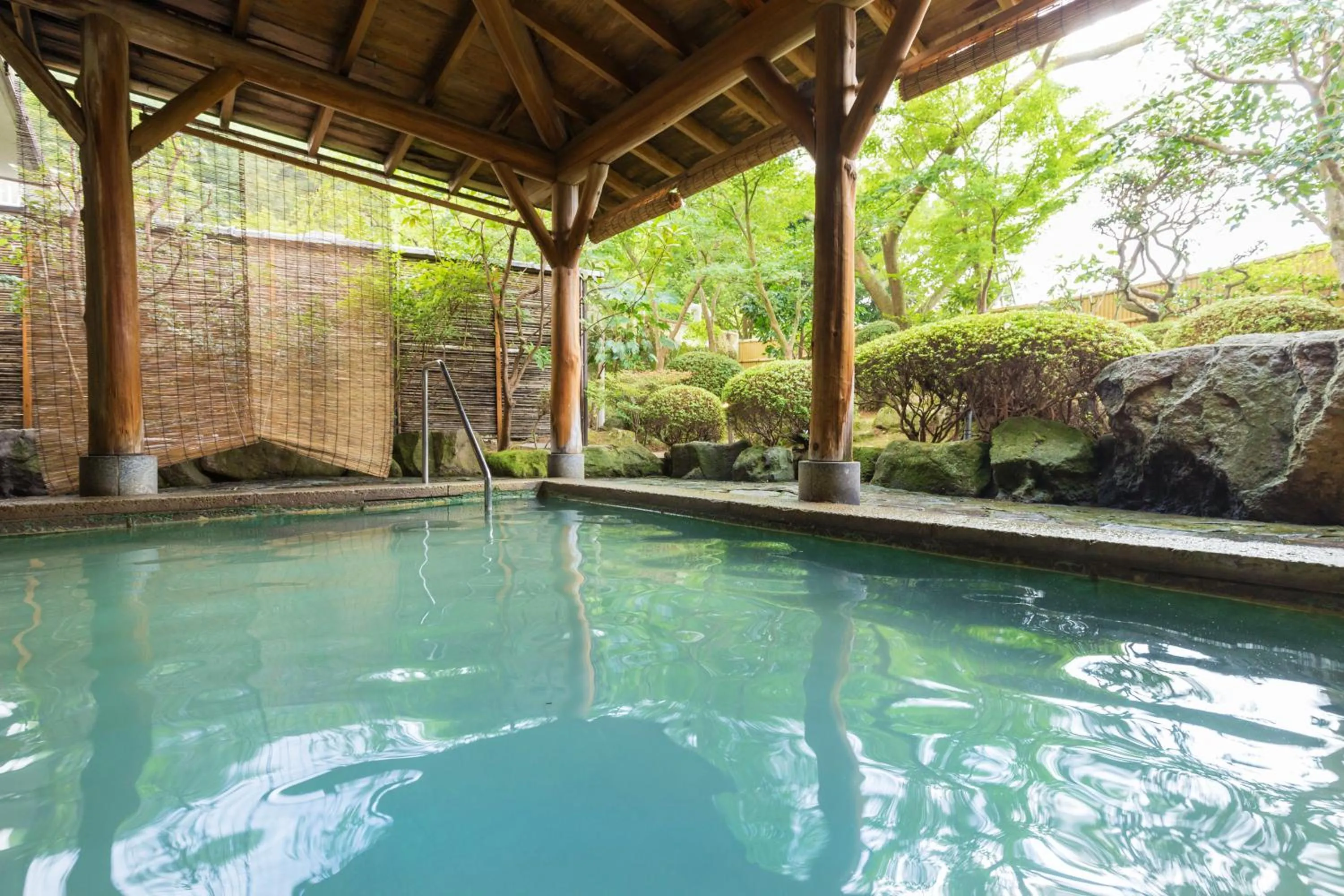 Hot Spring Bath in Yuyado Unzen Shinyu