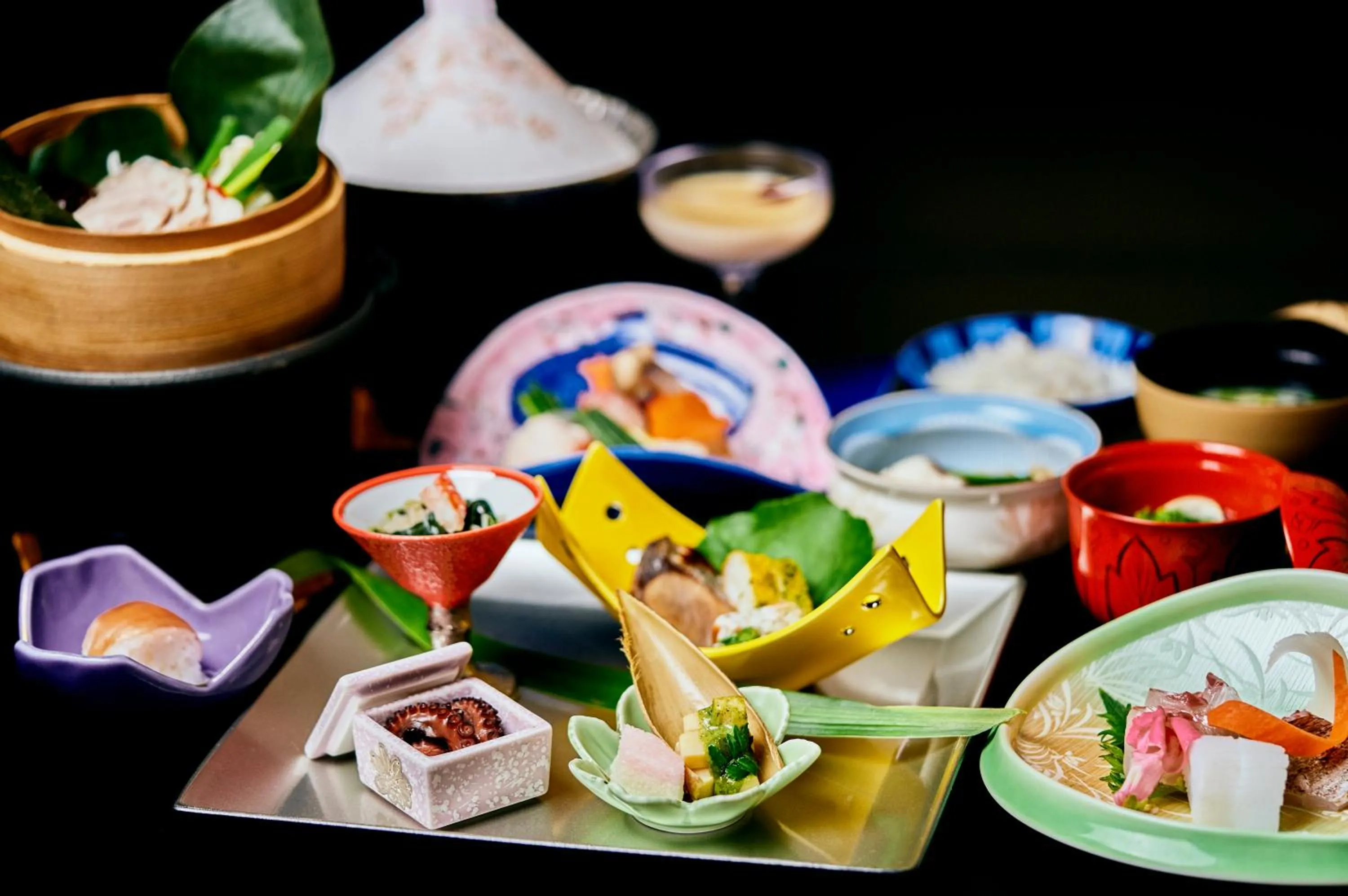 Dinner in Yuyado Unzen Shinyu