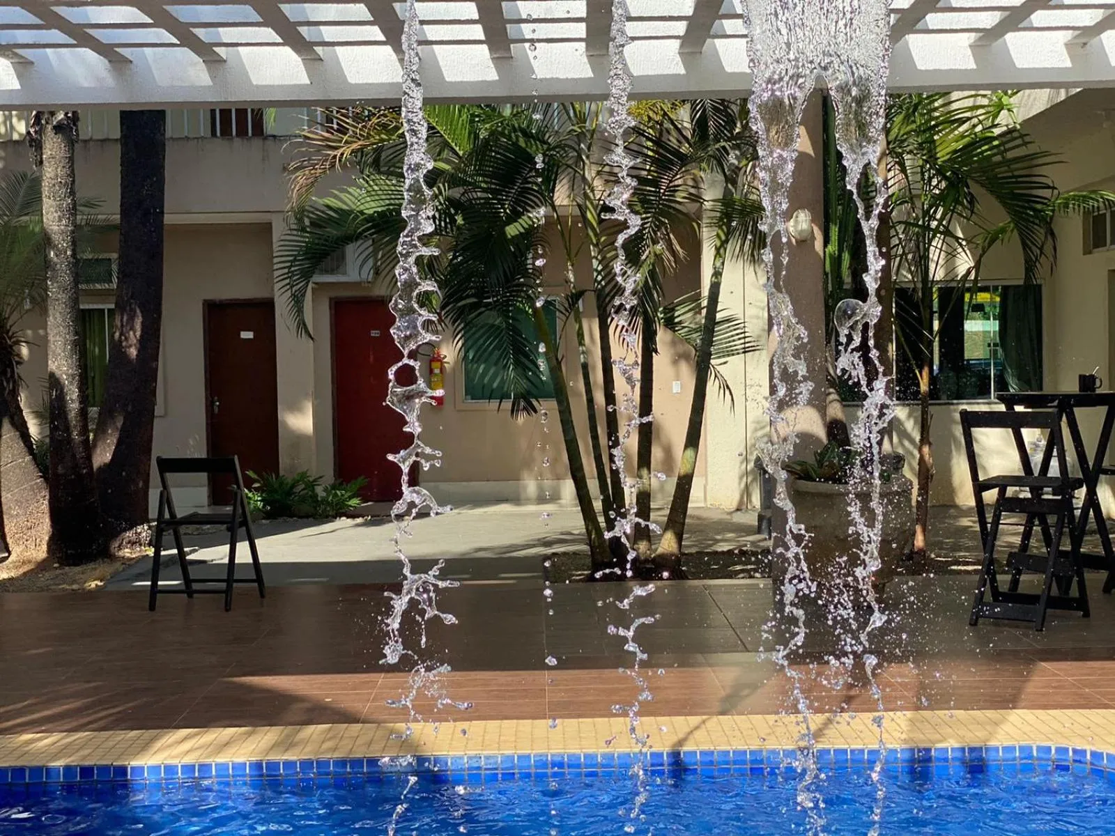 Garden in Serra's Palace Hotel