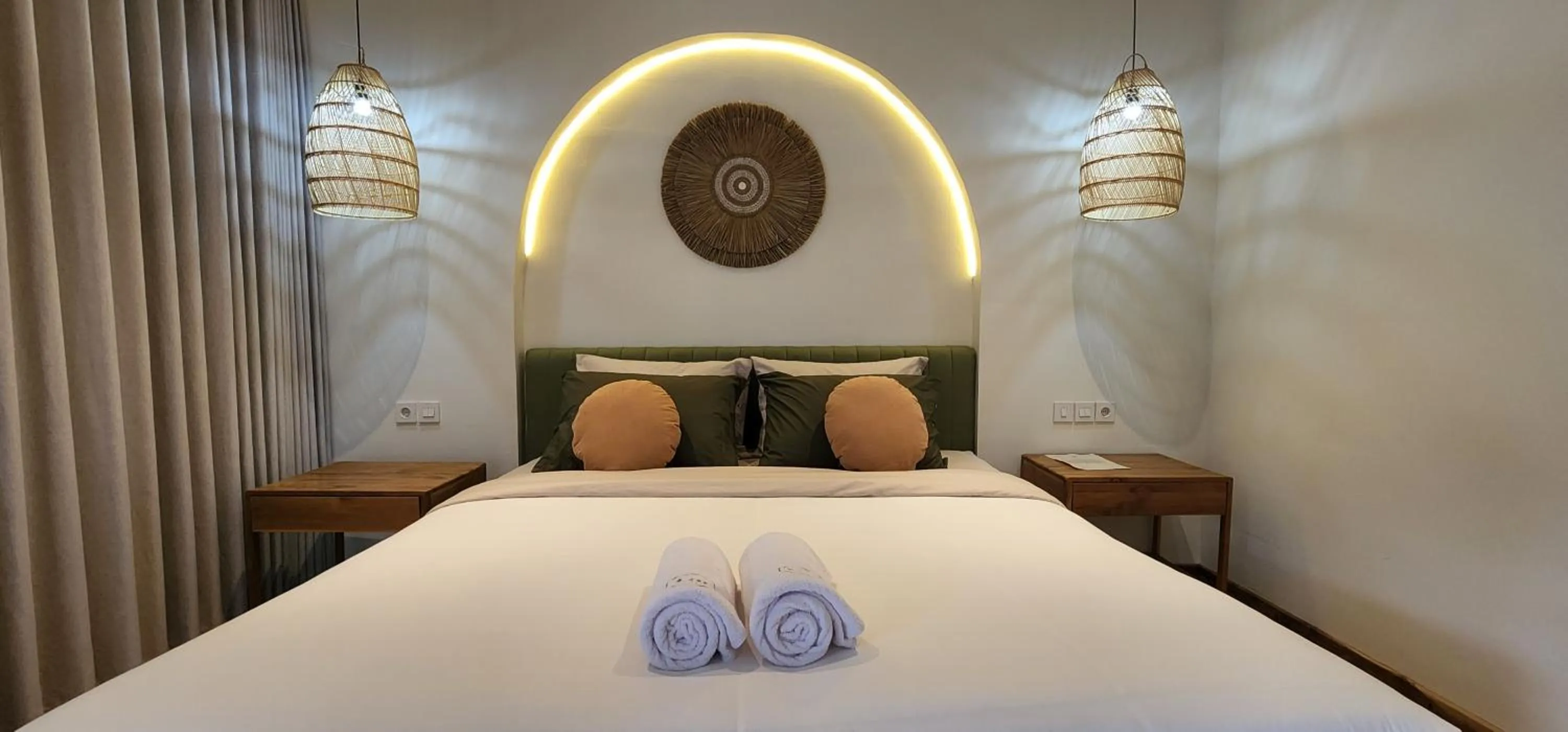 Bed in Tiu Oasis Lombok