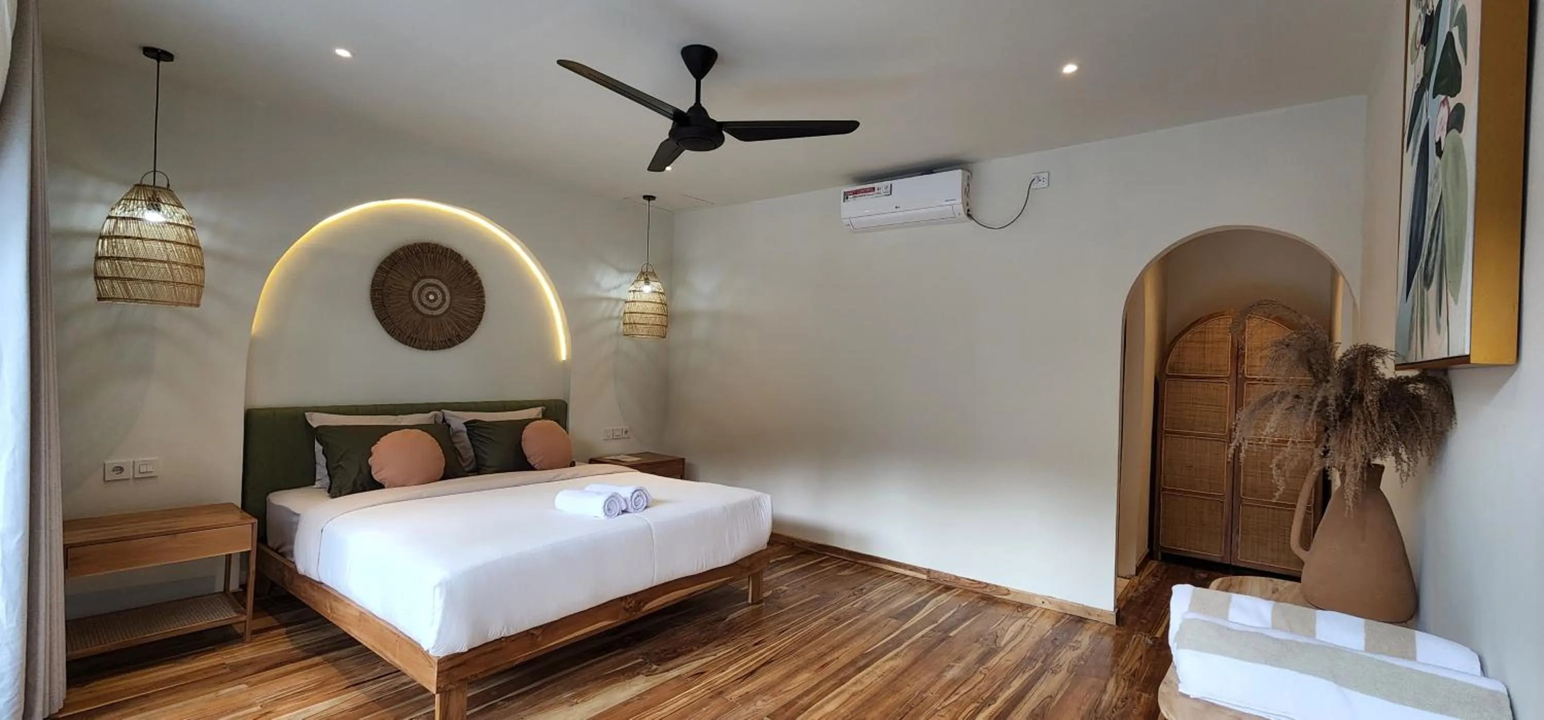 Bed in Tiu Oasis Lombok