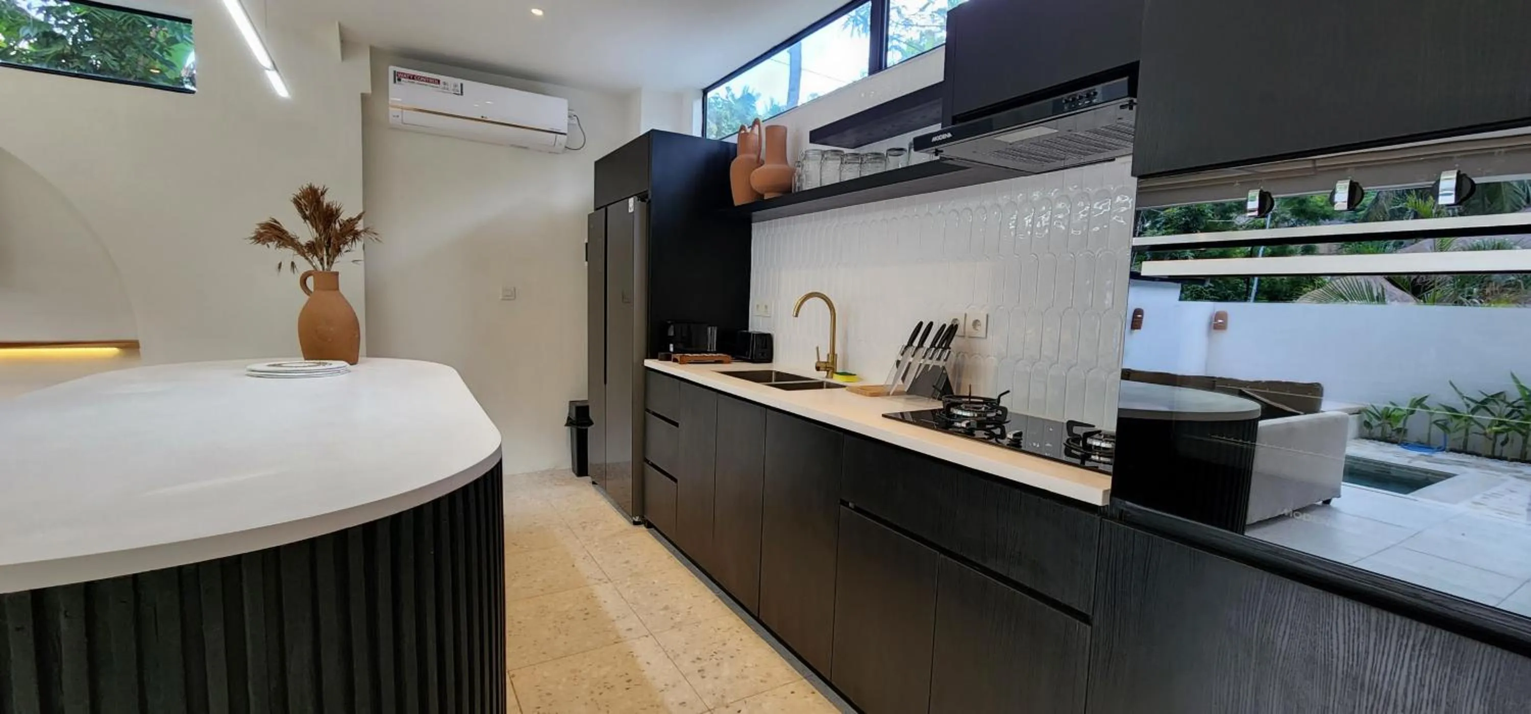 kitchen in Tiu Oasis Lombok