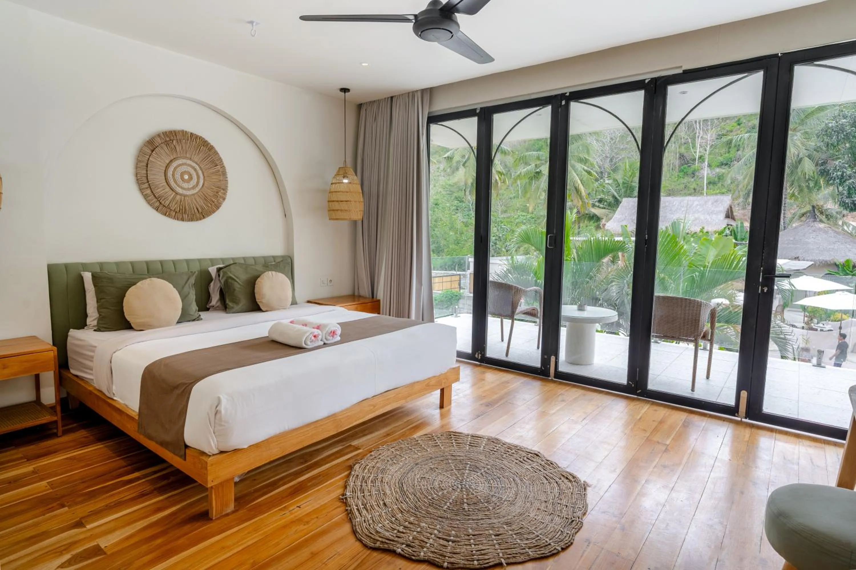Patio, Bed in Tiu Oasis Lombok