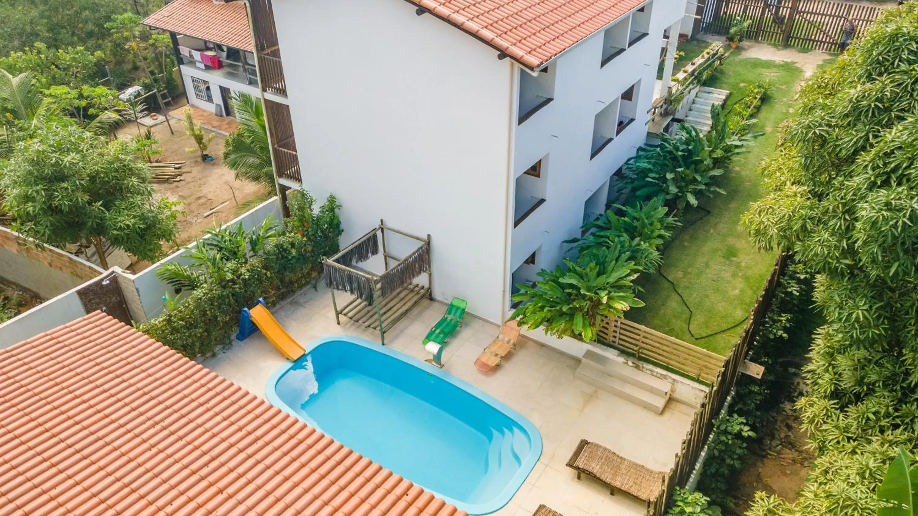 Patio in Pousada Imperador do Espelho