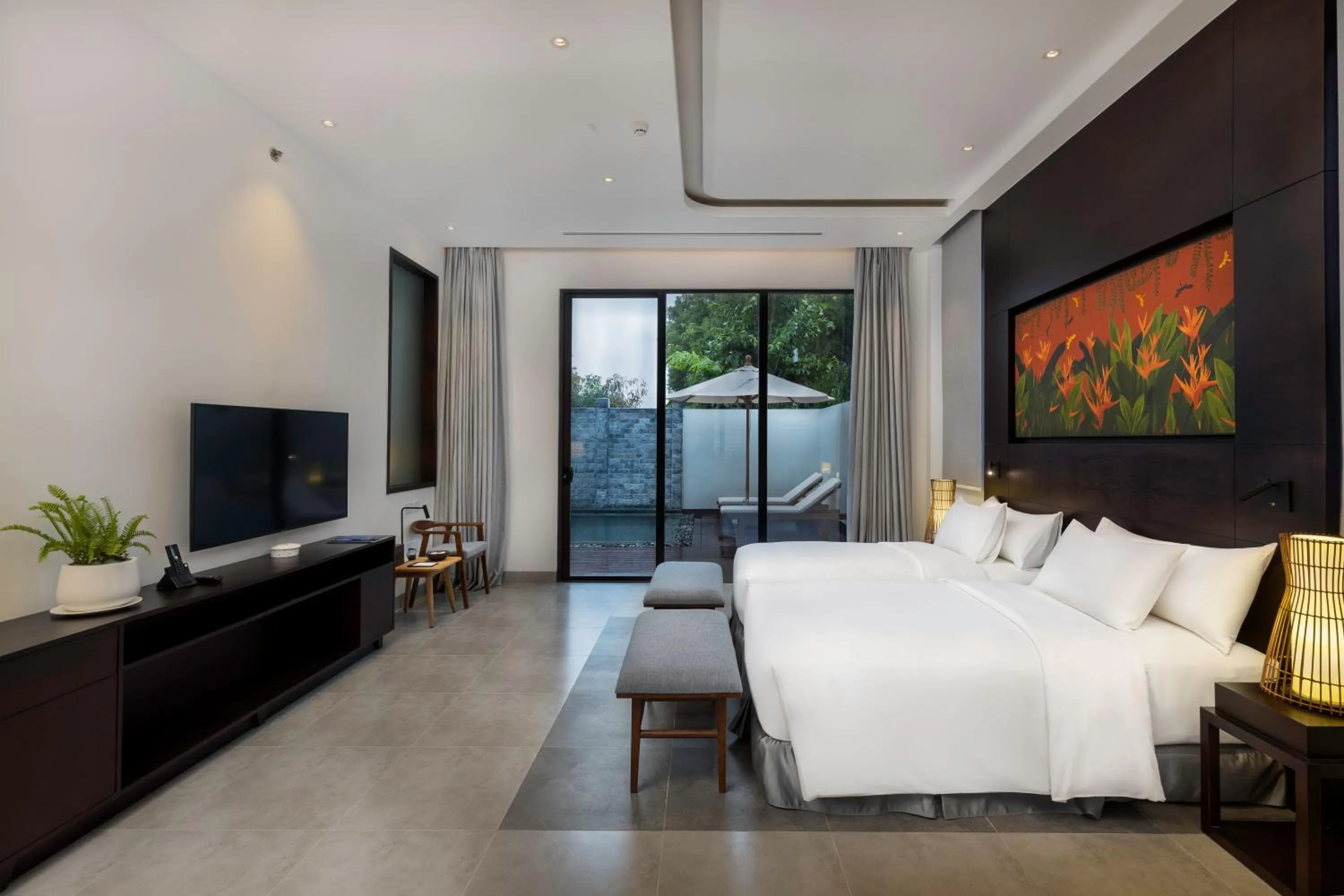 Bed in Angkor Green Gardens by Dara