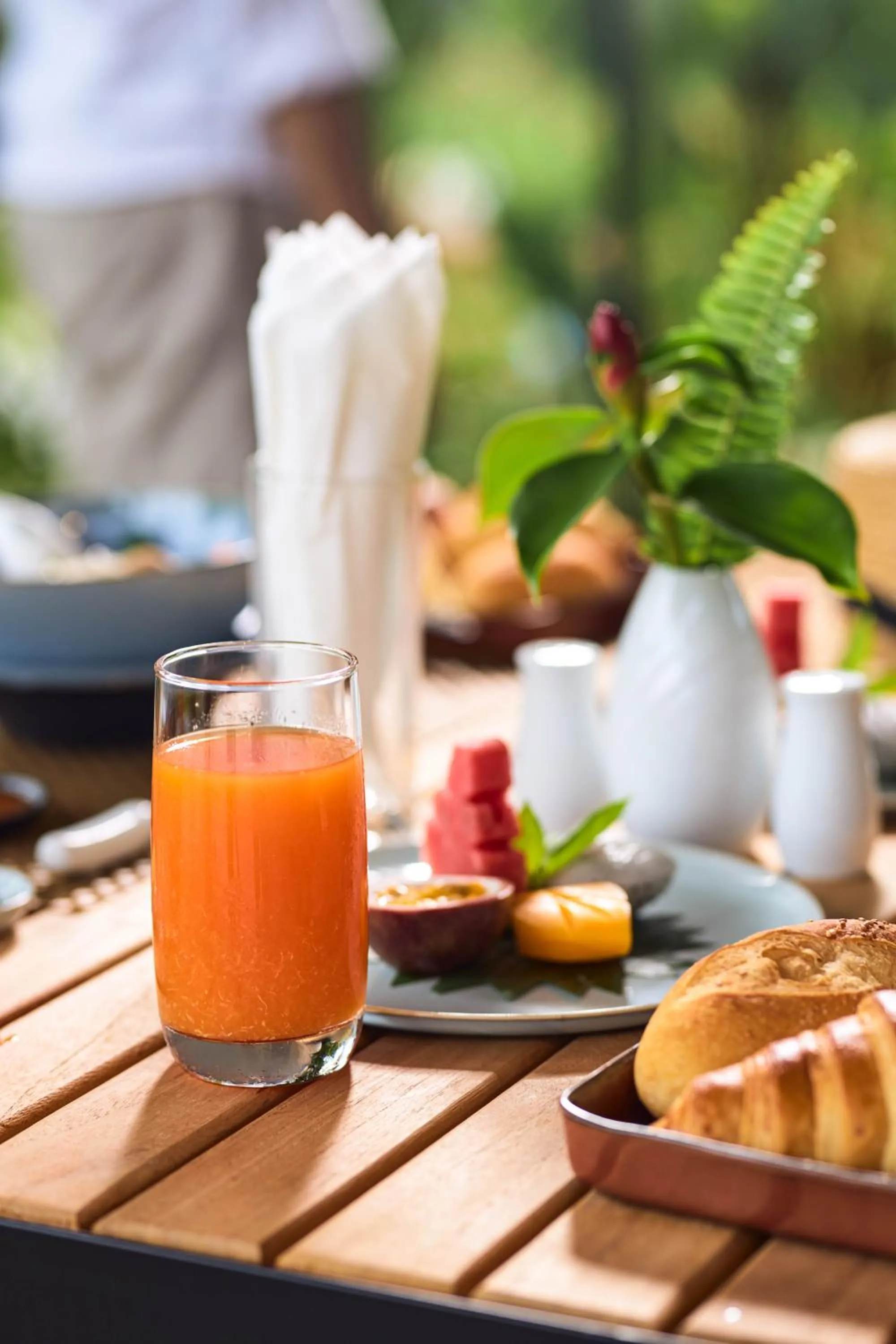 Breakfast in Angkor Green Gardens by Dara