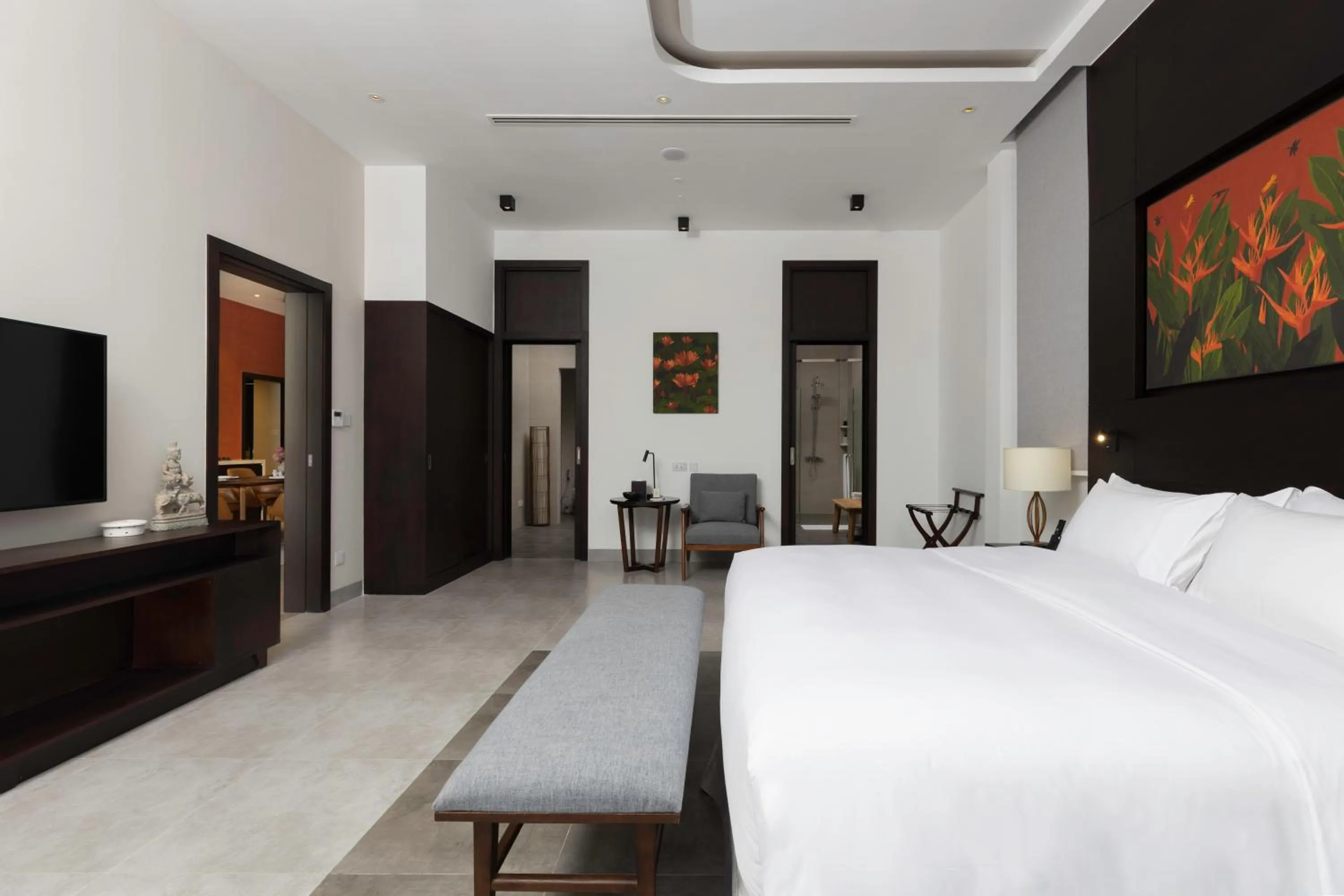 Bedroom, Bed in Angkor Green Gardens by Dara