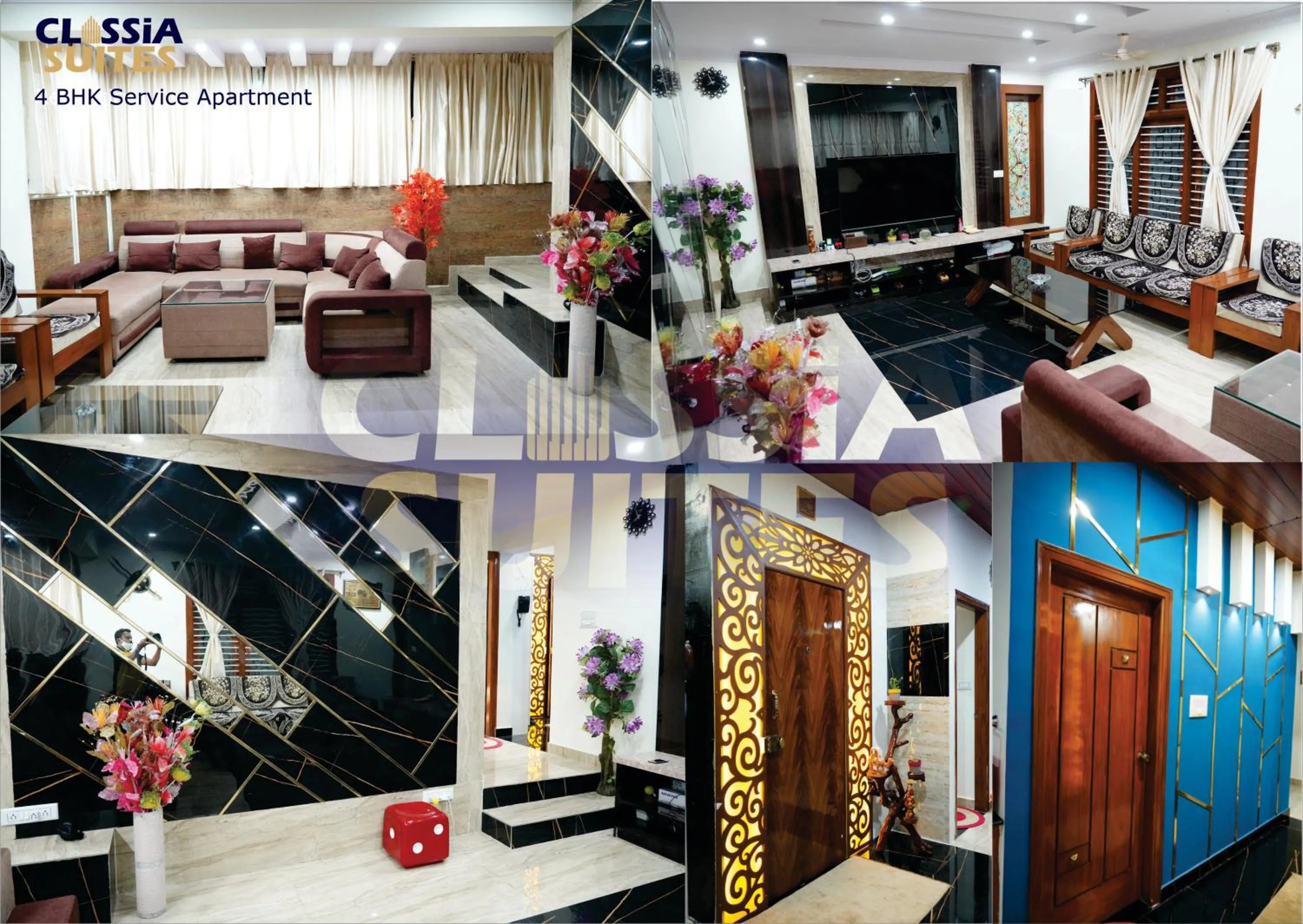 Living room in Classia Suites