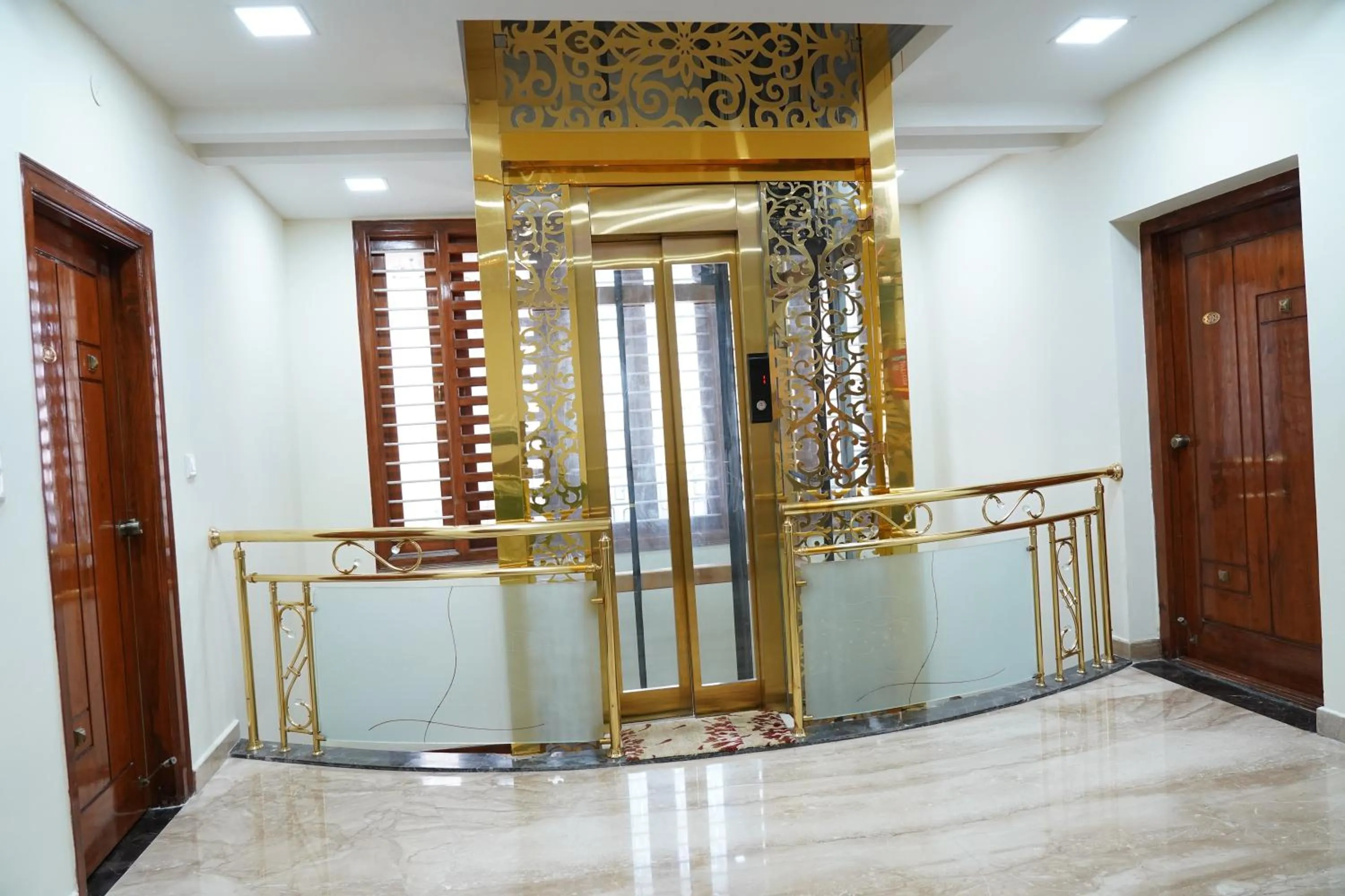 elevator in Classia Suites