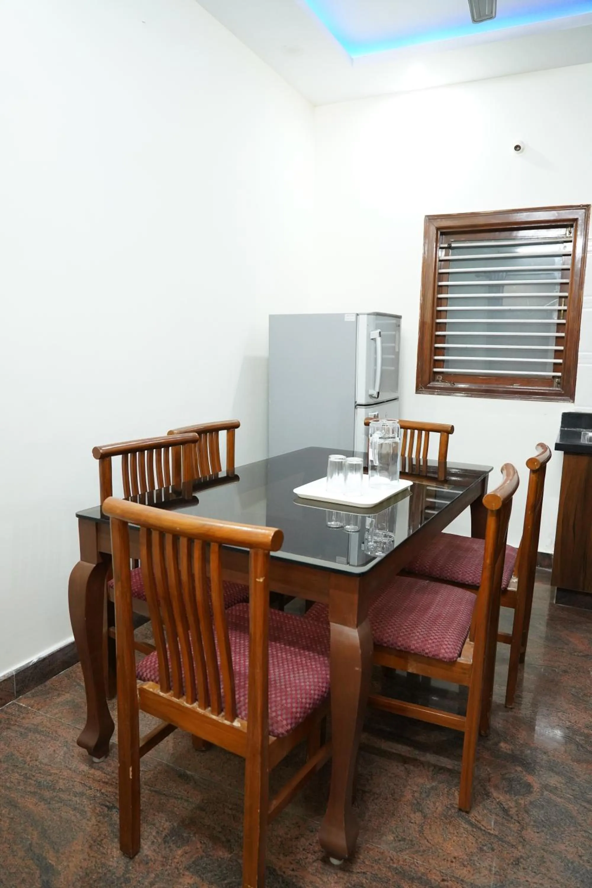Dining area in Classia Suites