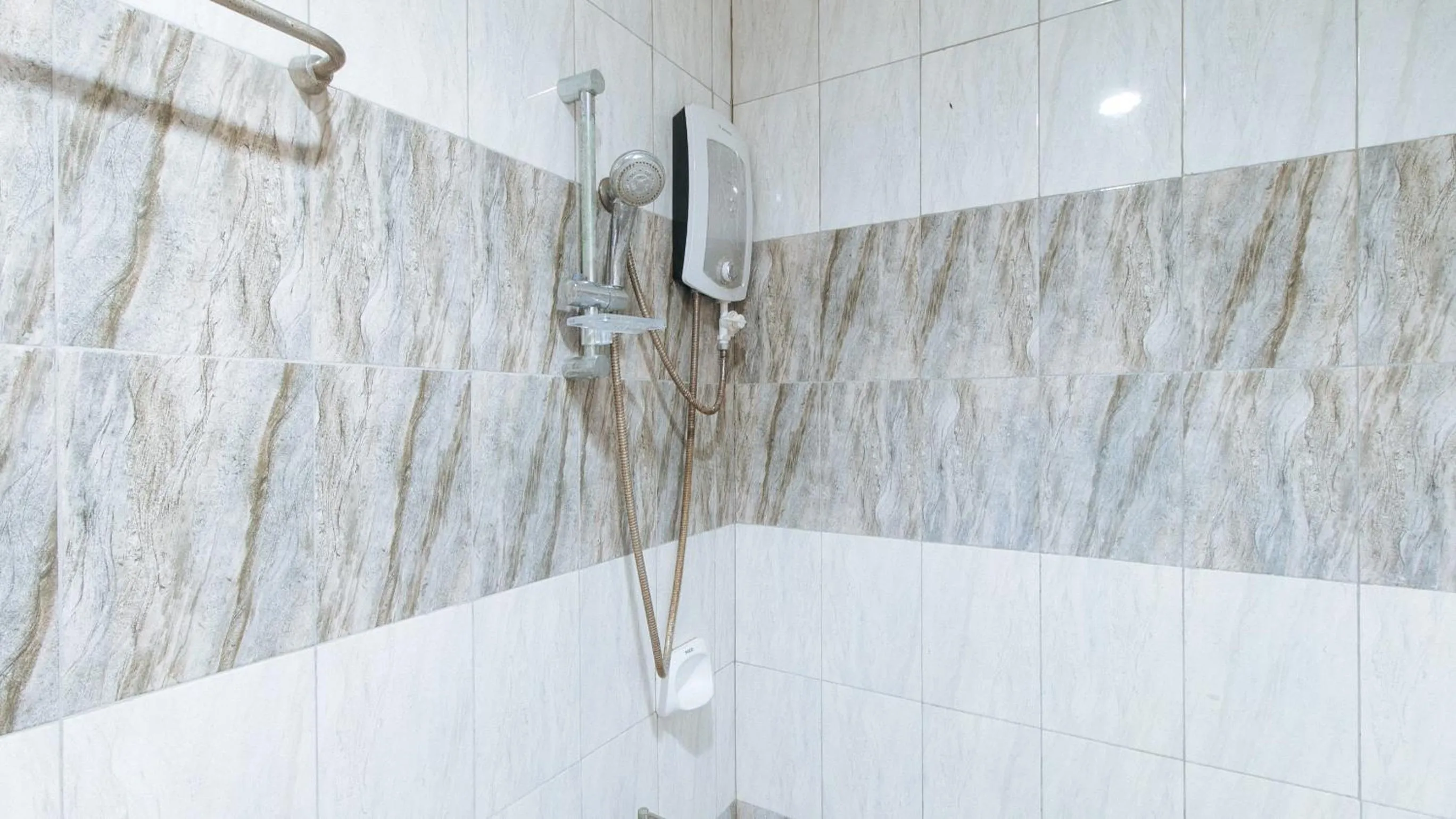 Shower in WestCourt Inn Ilocos Sur