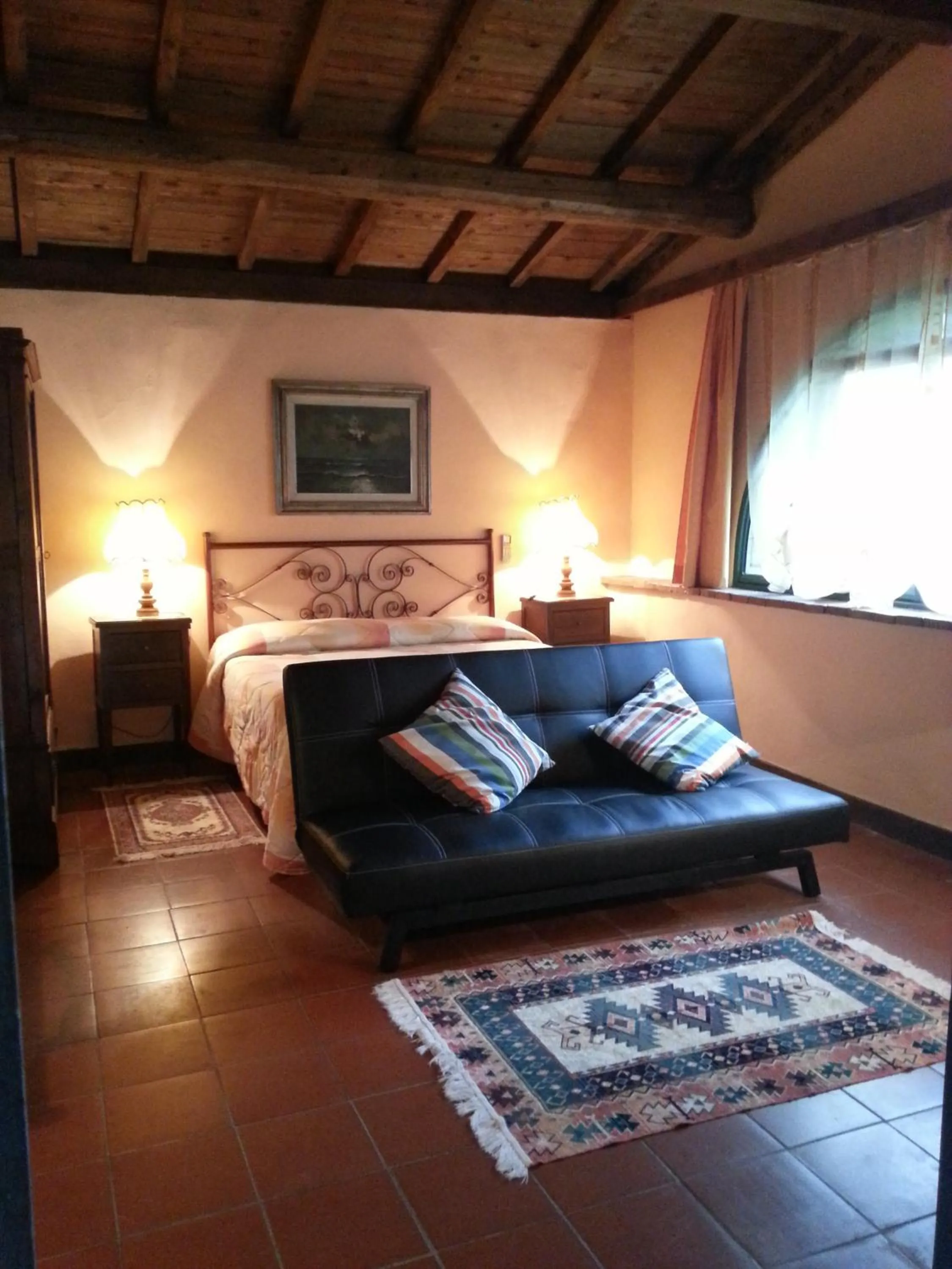 Bed in Podere Lamaccia