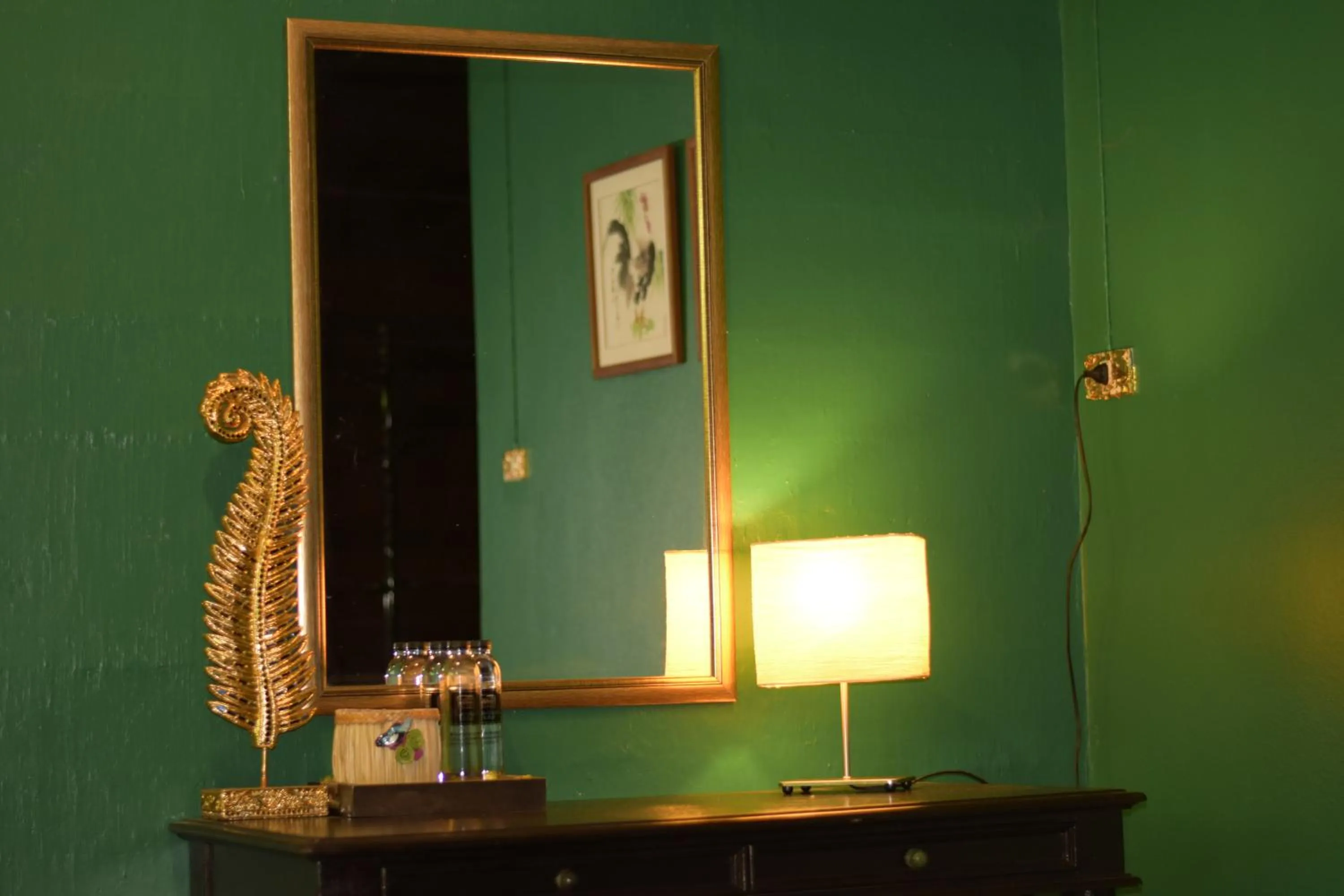 Decorative detail in Thaweesuk Heritage Homestay