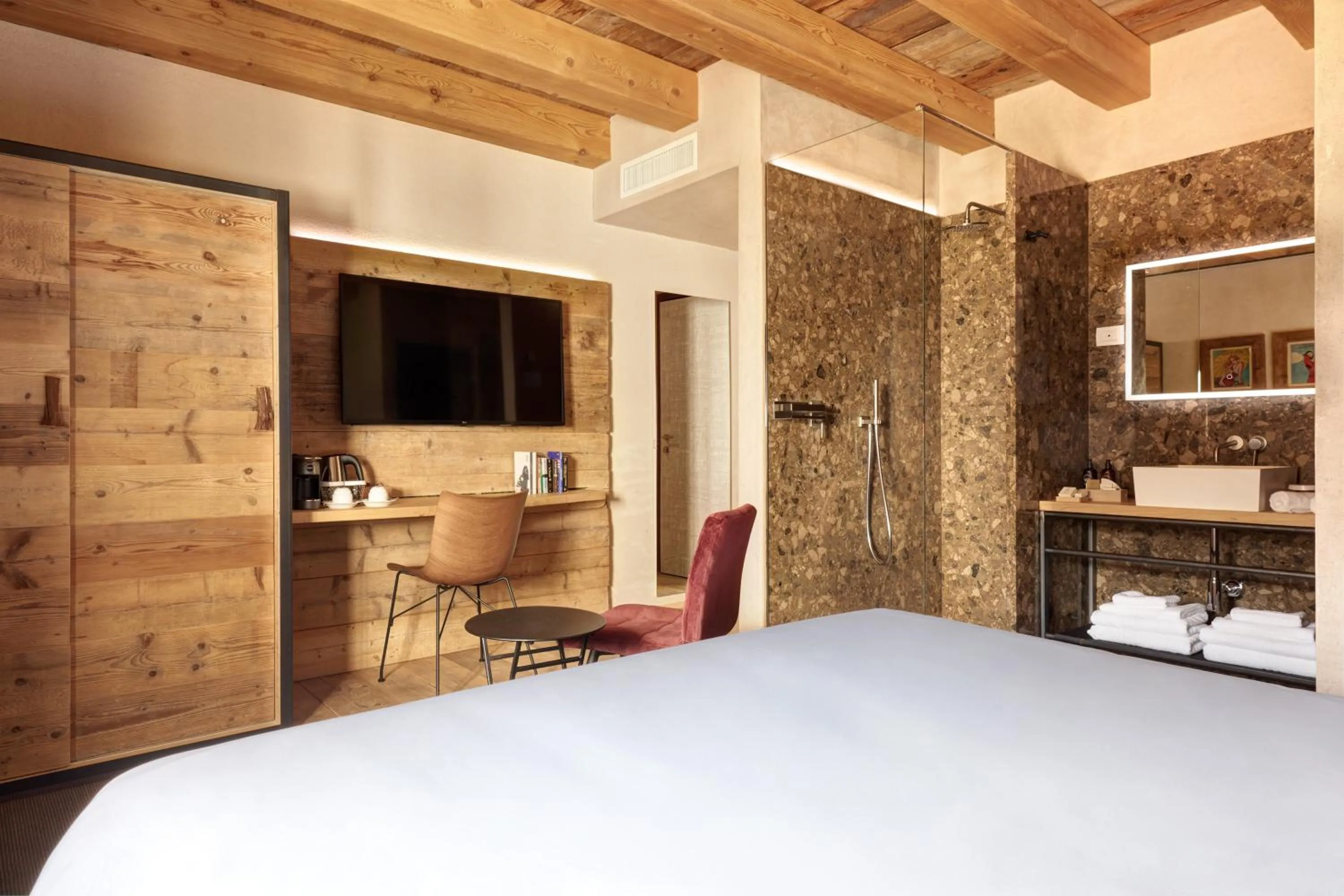 Bedroom, Bed in Villa Balis Crema Verona Hills