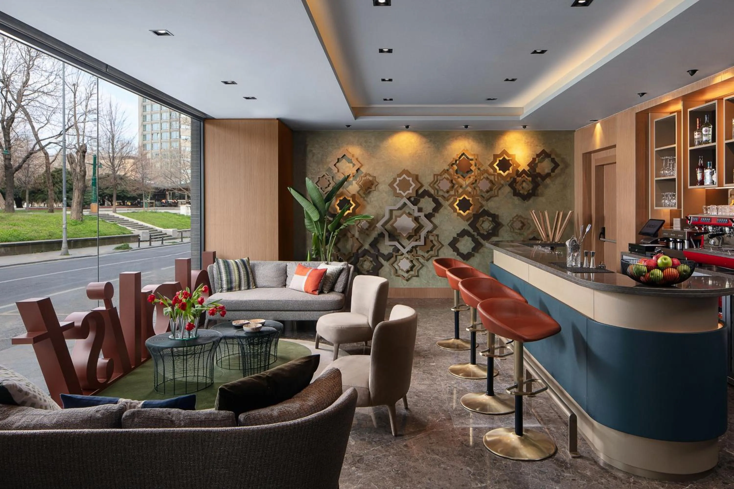 Lobby or reception, Lounge/Bar in Avantgarde Hotel Taksim Square