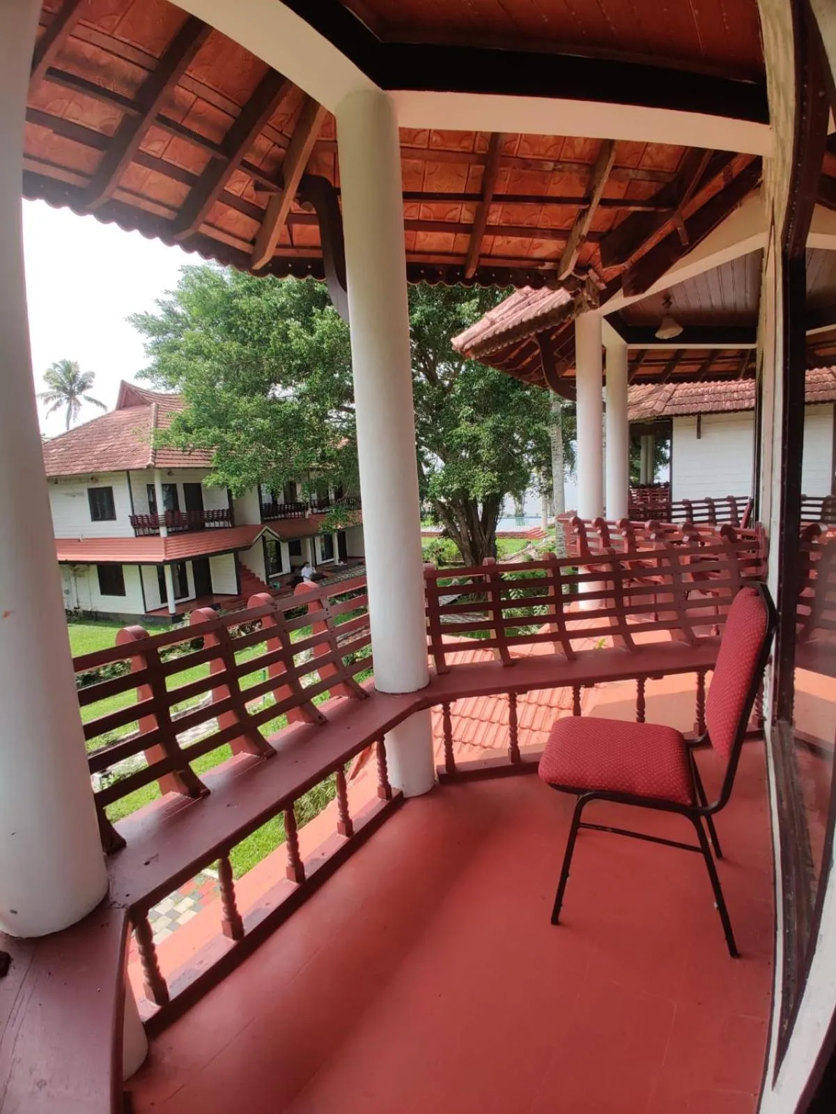 Patio in Doves Goldfieldd Lake Resort