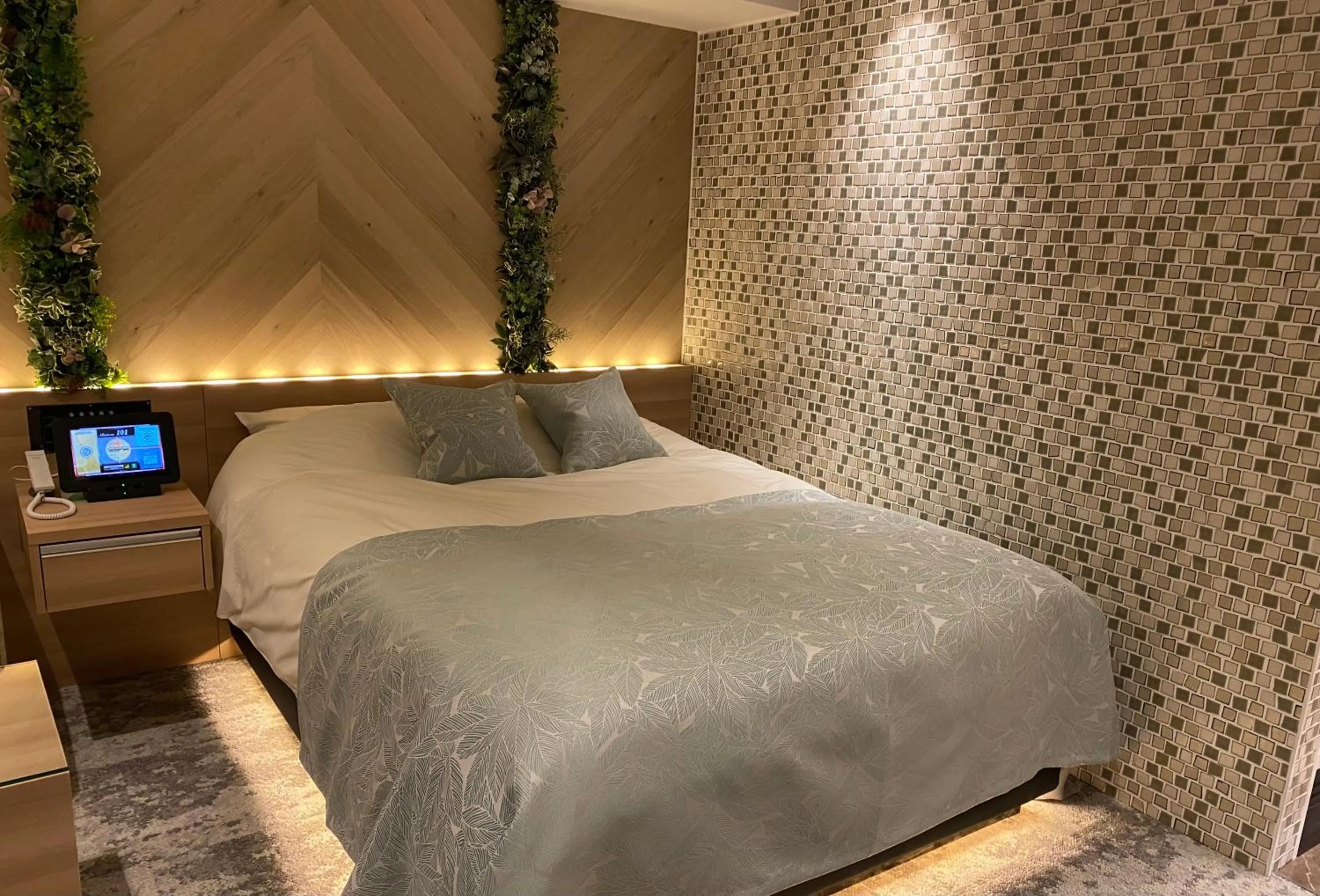 Bed in hotel brattostay ホテル ブラットステイ