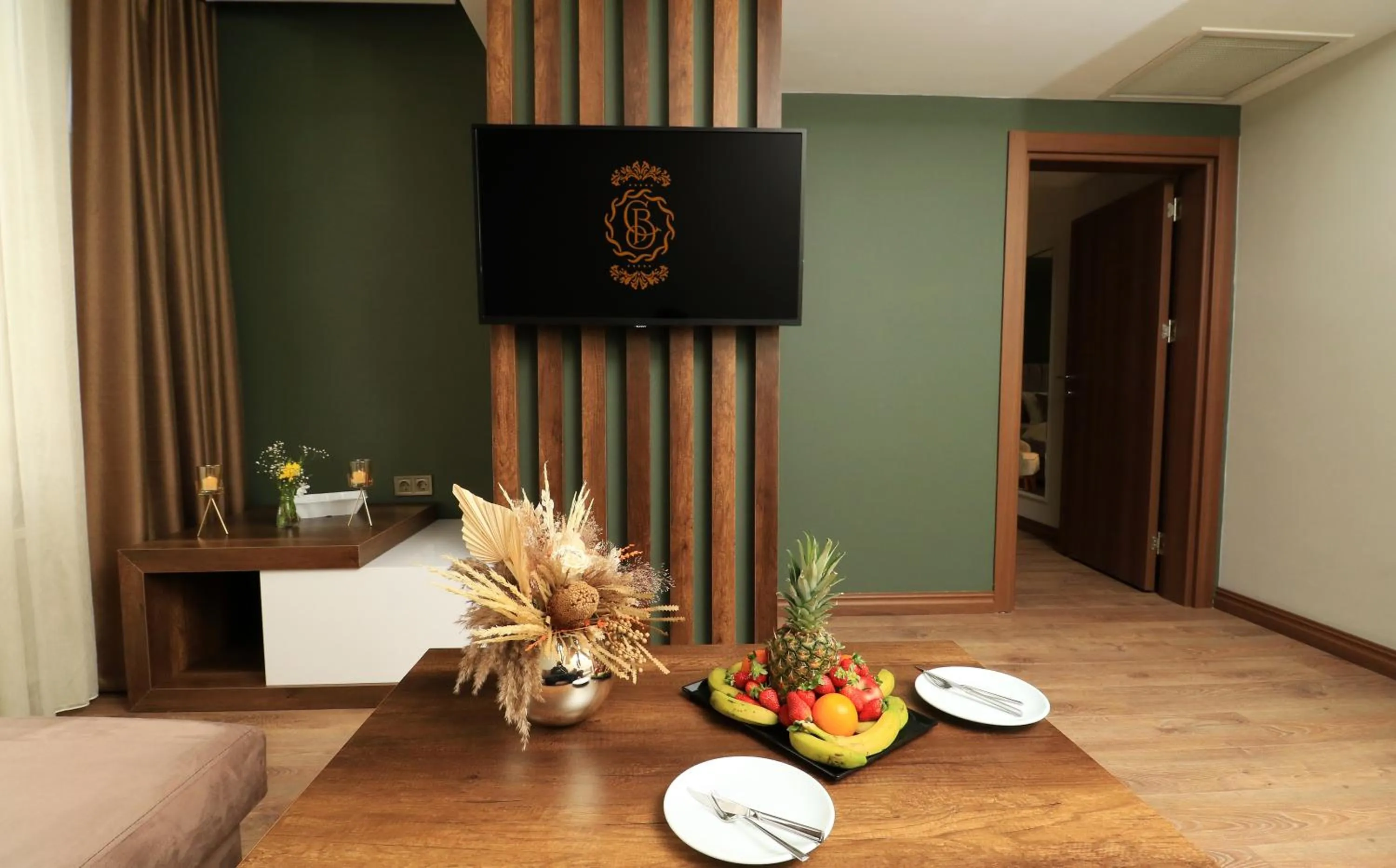 Living room in Bayrak Grand Hotel