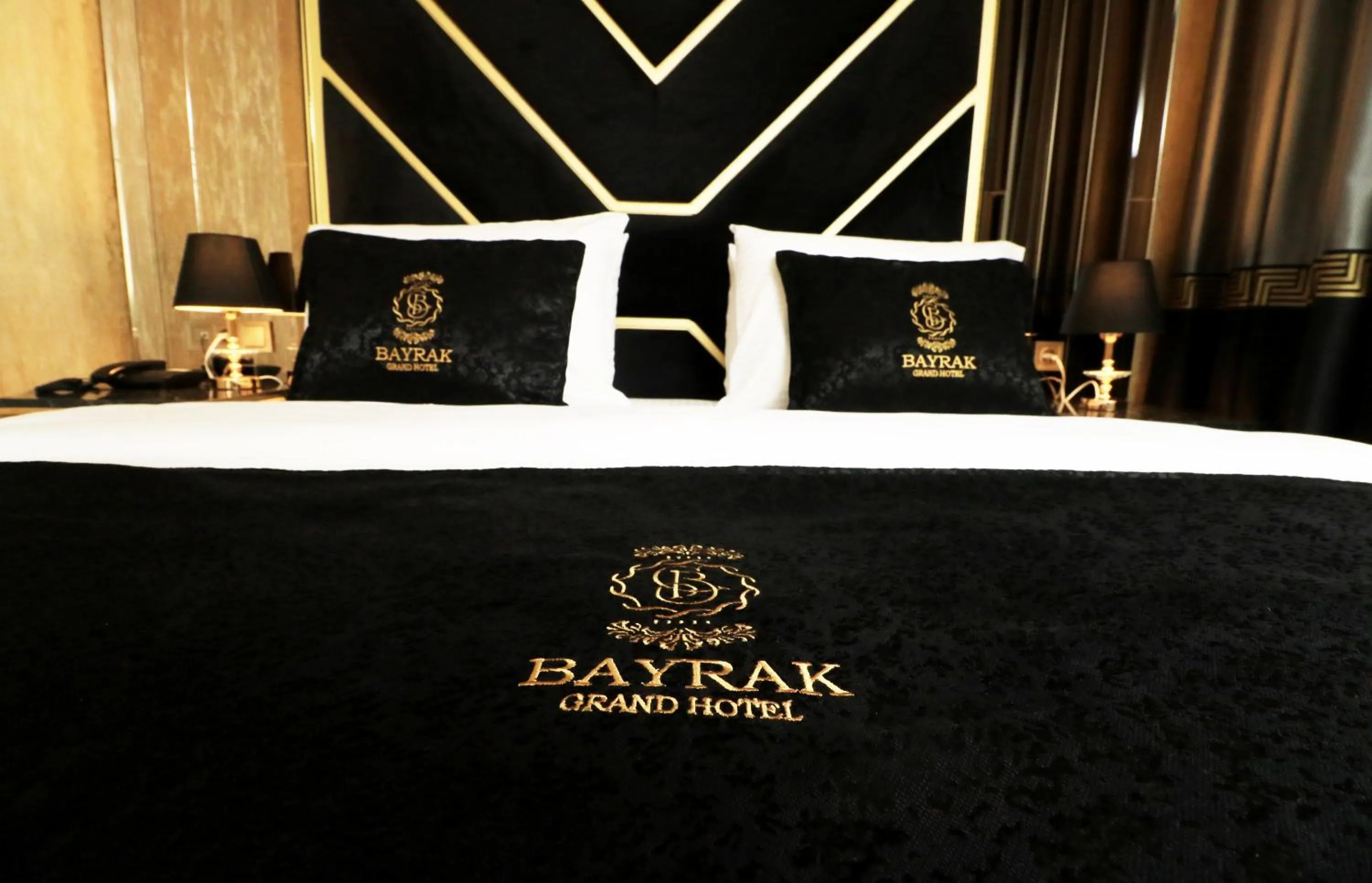 Bed in Bayrak Grand Hotel