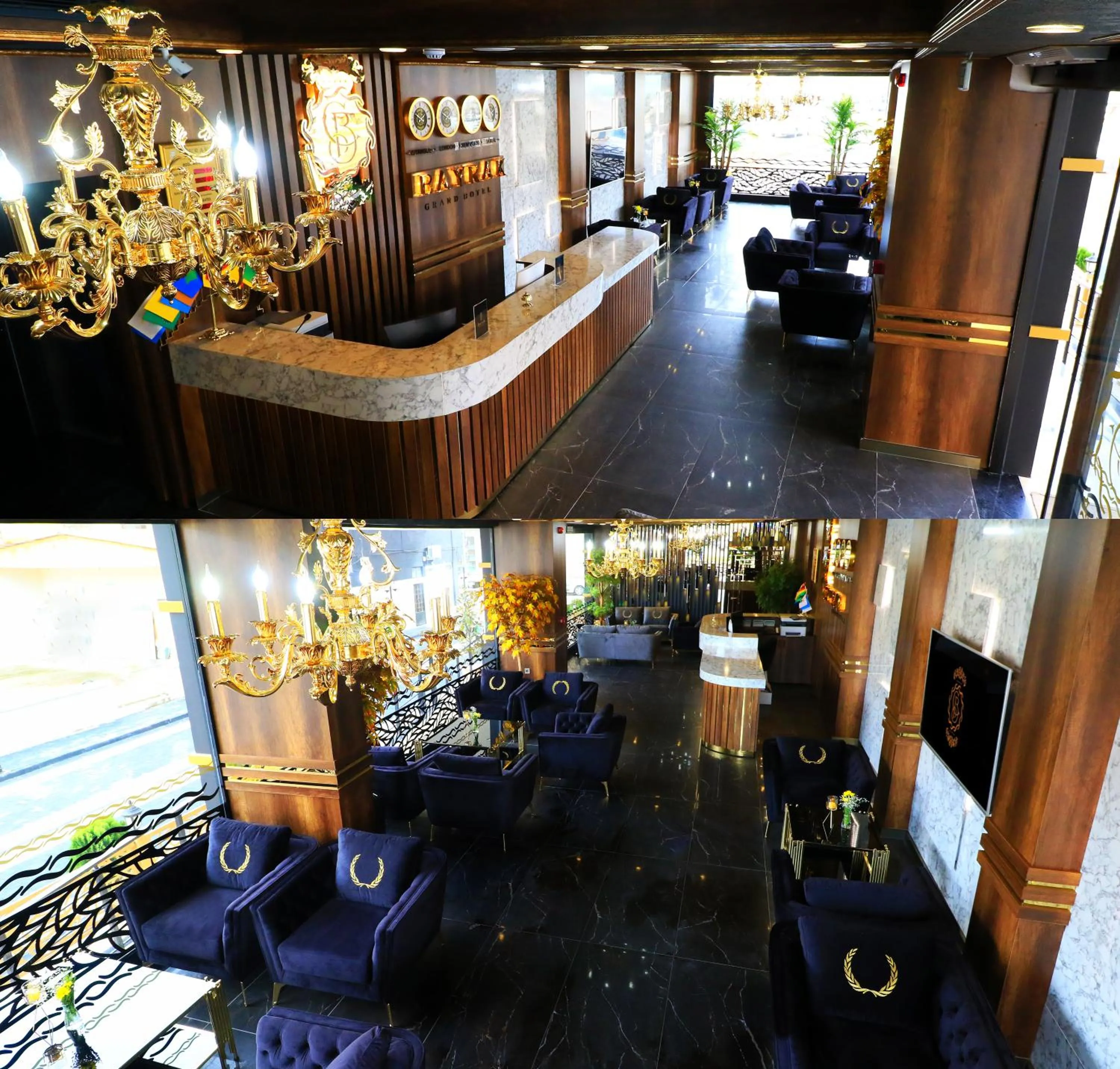 Lobby or reception in Bayrak Grand Hotel