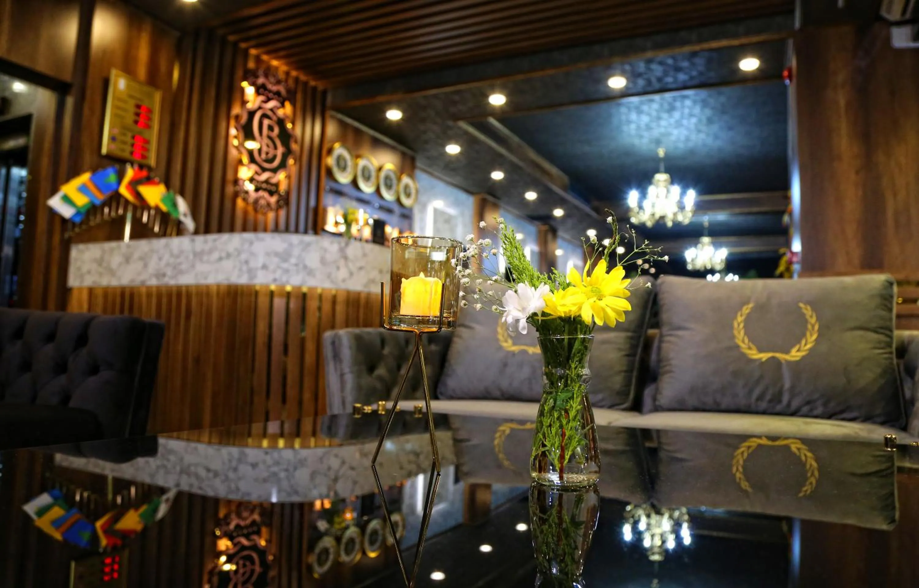 Lobby or reception in Bayrak Grand Hotel