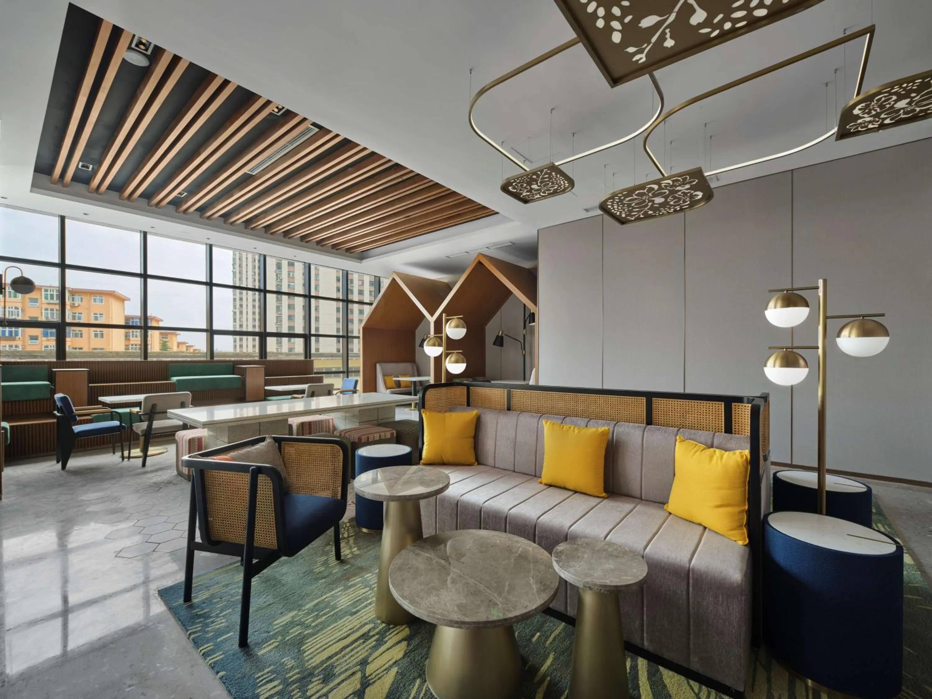 Lobby or reception in Hilton Garden Inn Jincheng Gushuyuan